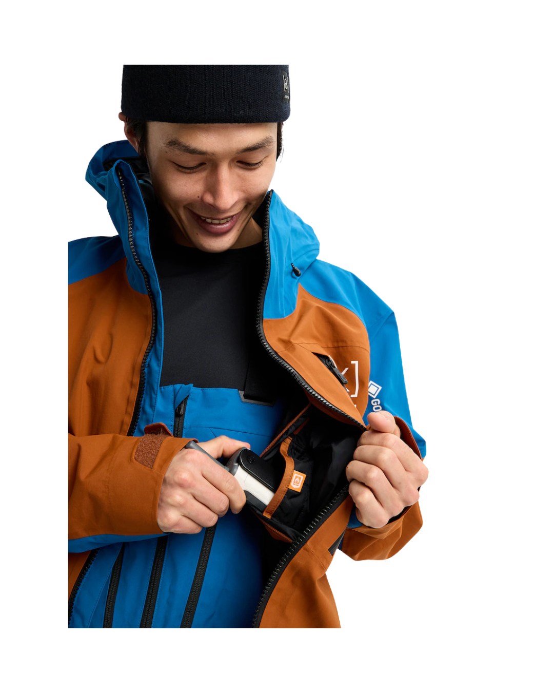 Giacca da Snowboard BURTON [ak]® Cyclic GORE-TEX 2L Chestnut Brown / Blue Teal