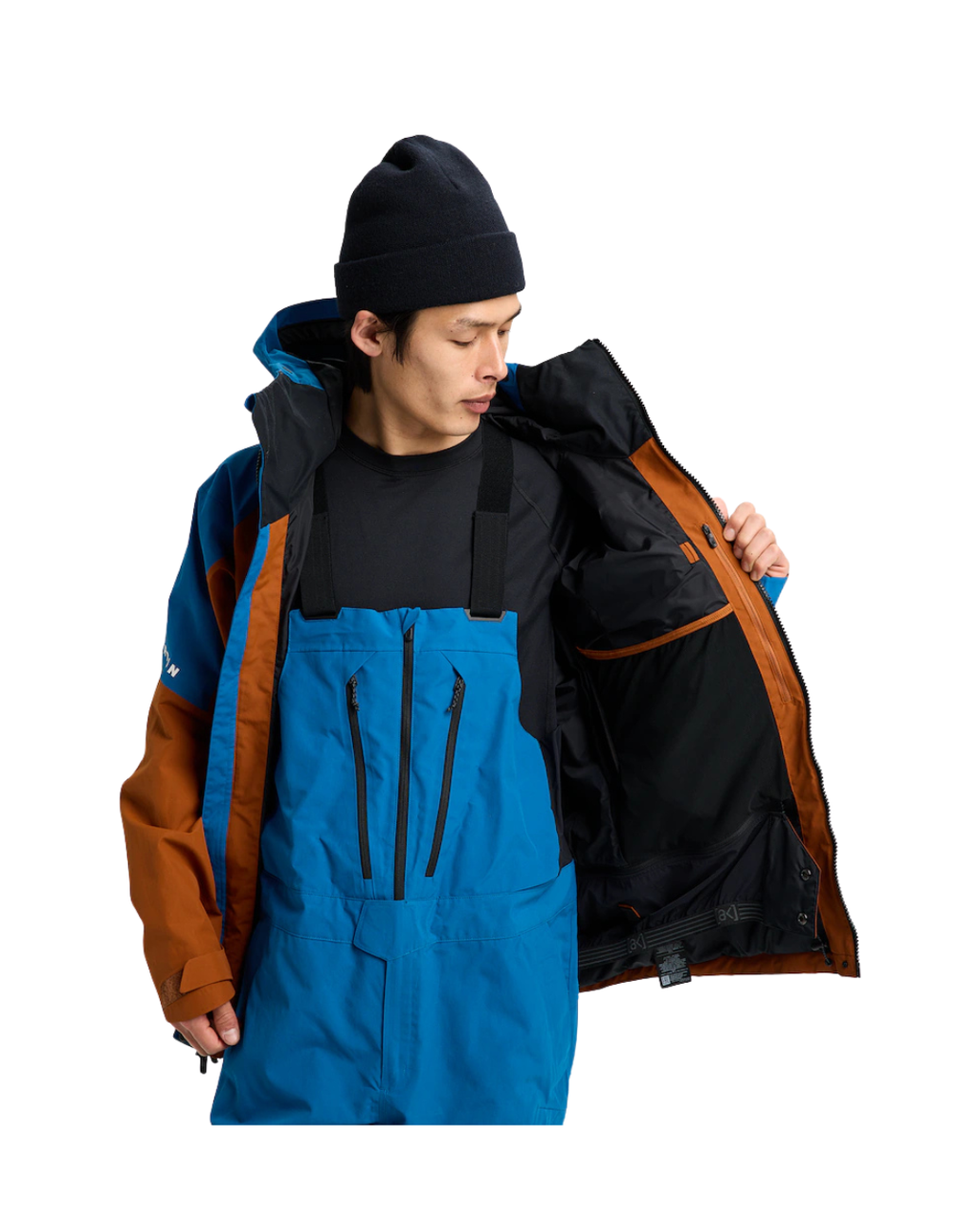 Giacca da Snowboard BURTON [ak]® Cyclic GORE-TEX 2L Chestnut Brown / Blue Teal