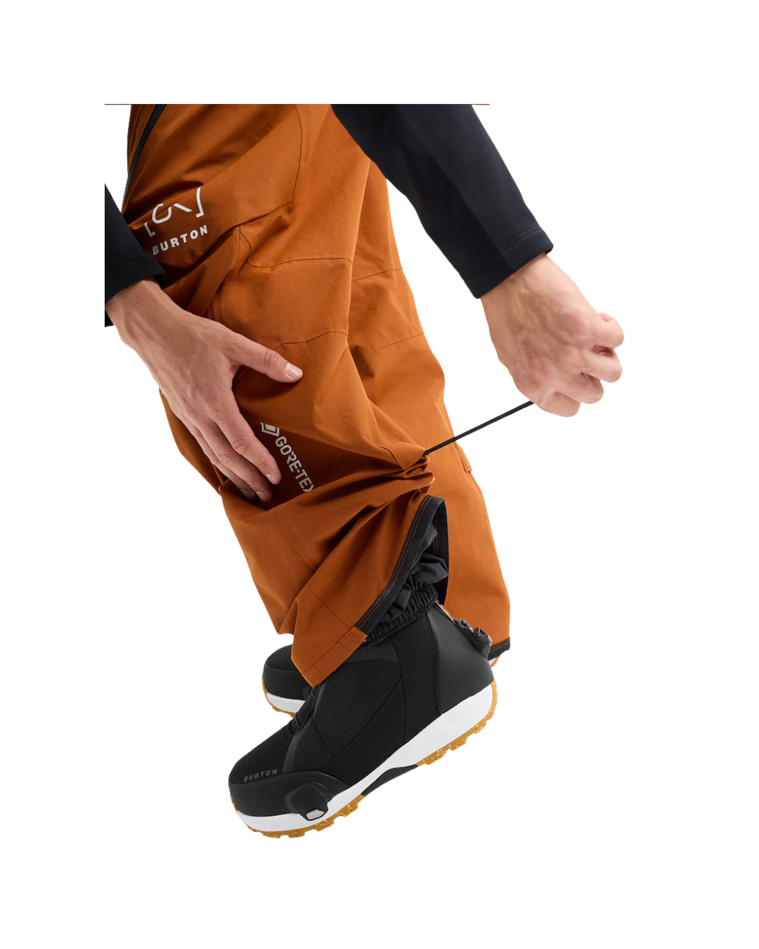 Salopette  da Snowboard BURTON [ak]® Cyclic GORE-TEX 2L Bib Chestnut Brown