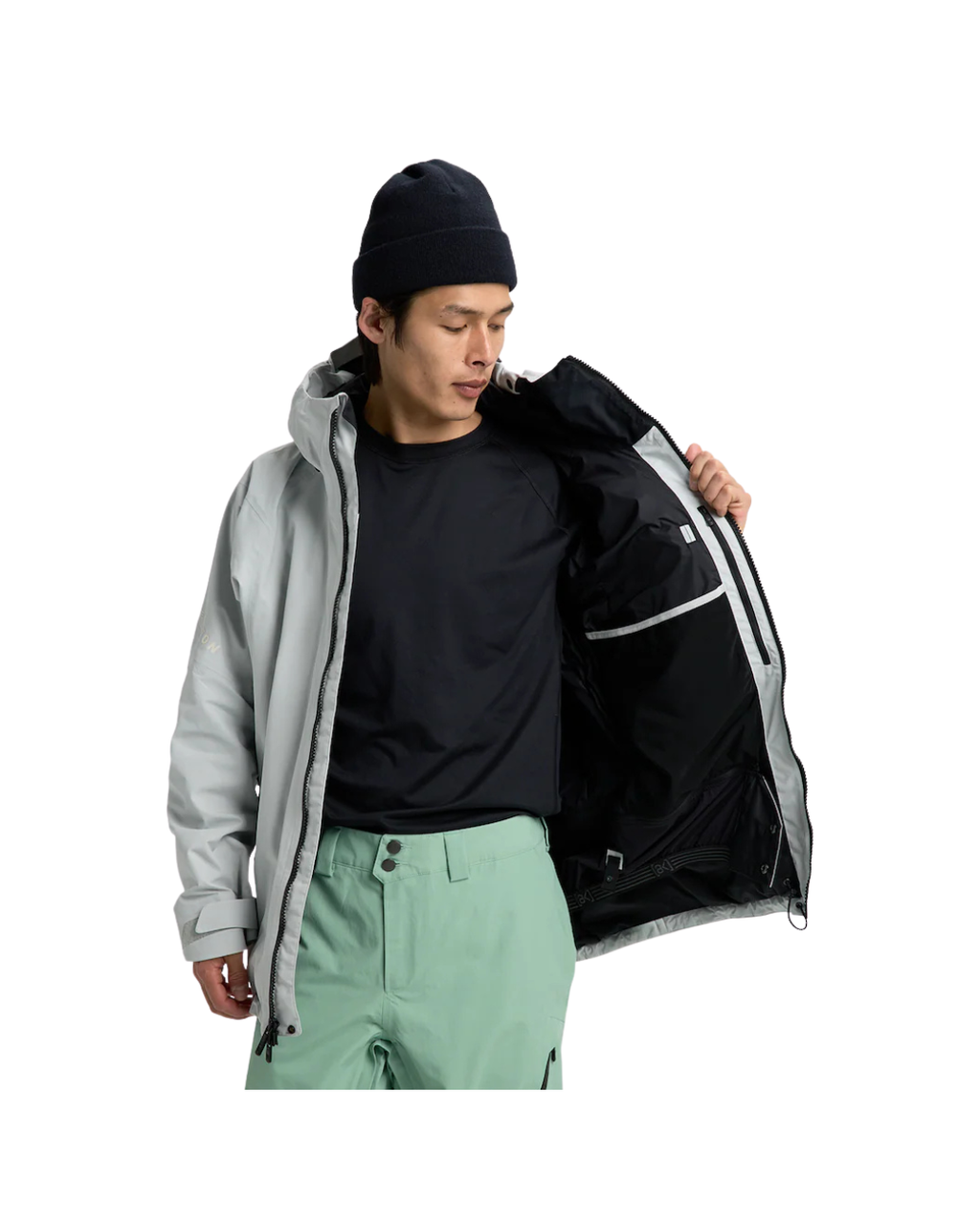 Giacca da Snowboard BURTON [ak]® Cyclic GORE‑TEX 2L Gray Cloud