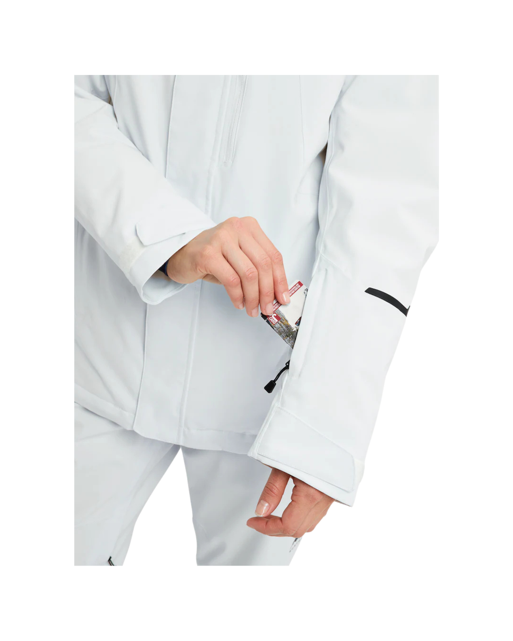 Giacca da Snowboard Donna BURTON Reserve 2L Insulated Stretch Jacket Stout White