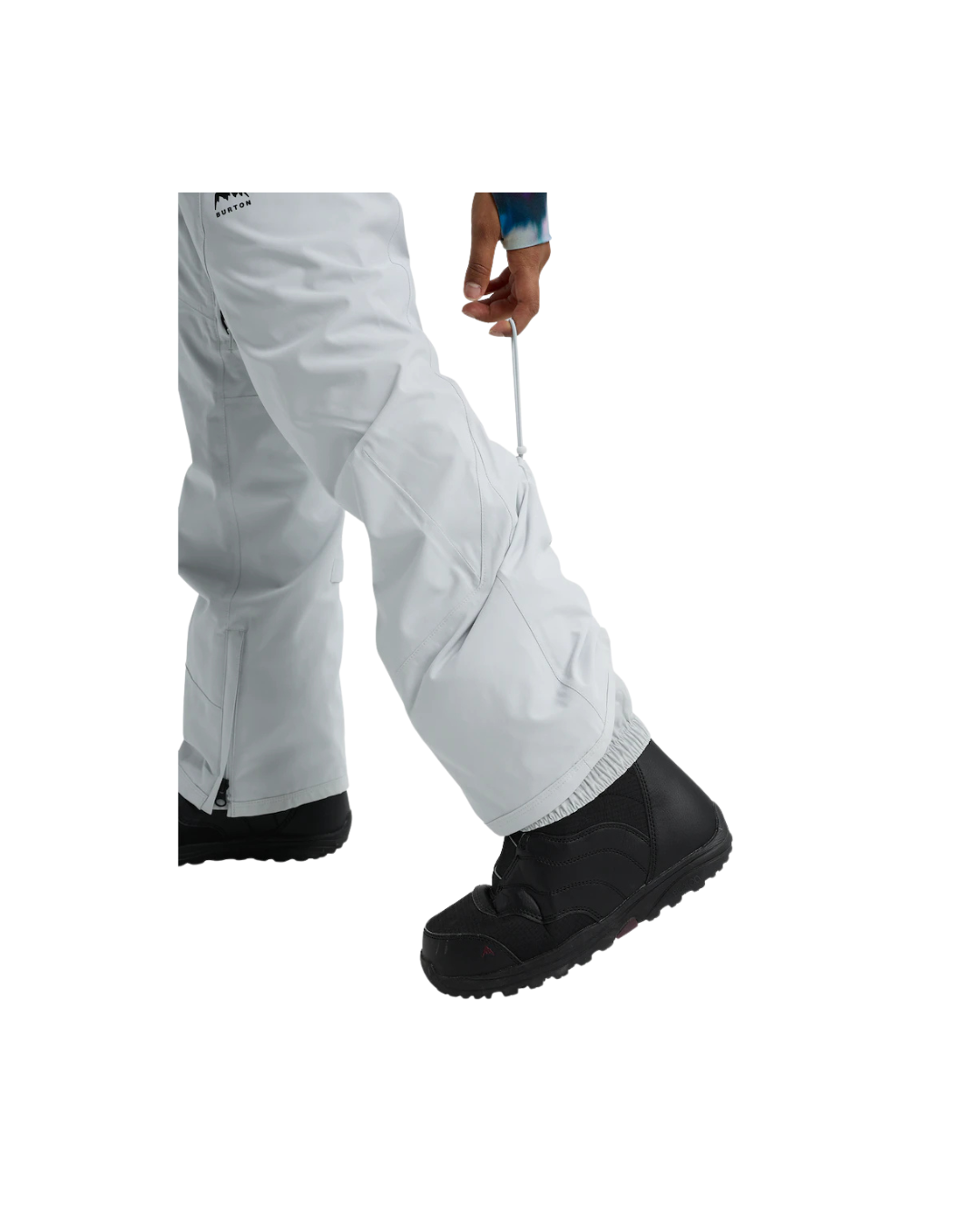 Salopette da Snowboard Donna BURTON Gray Cloud