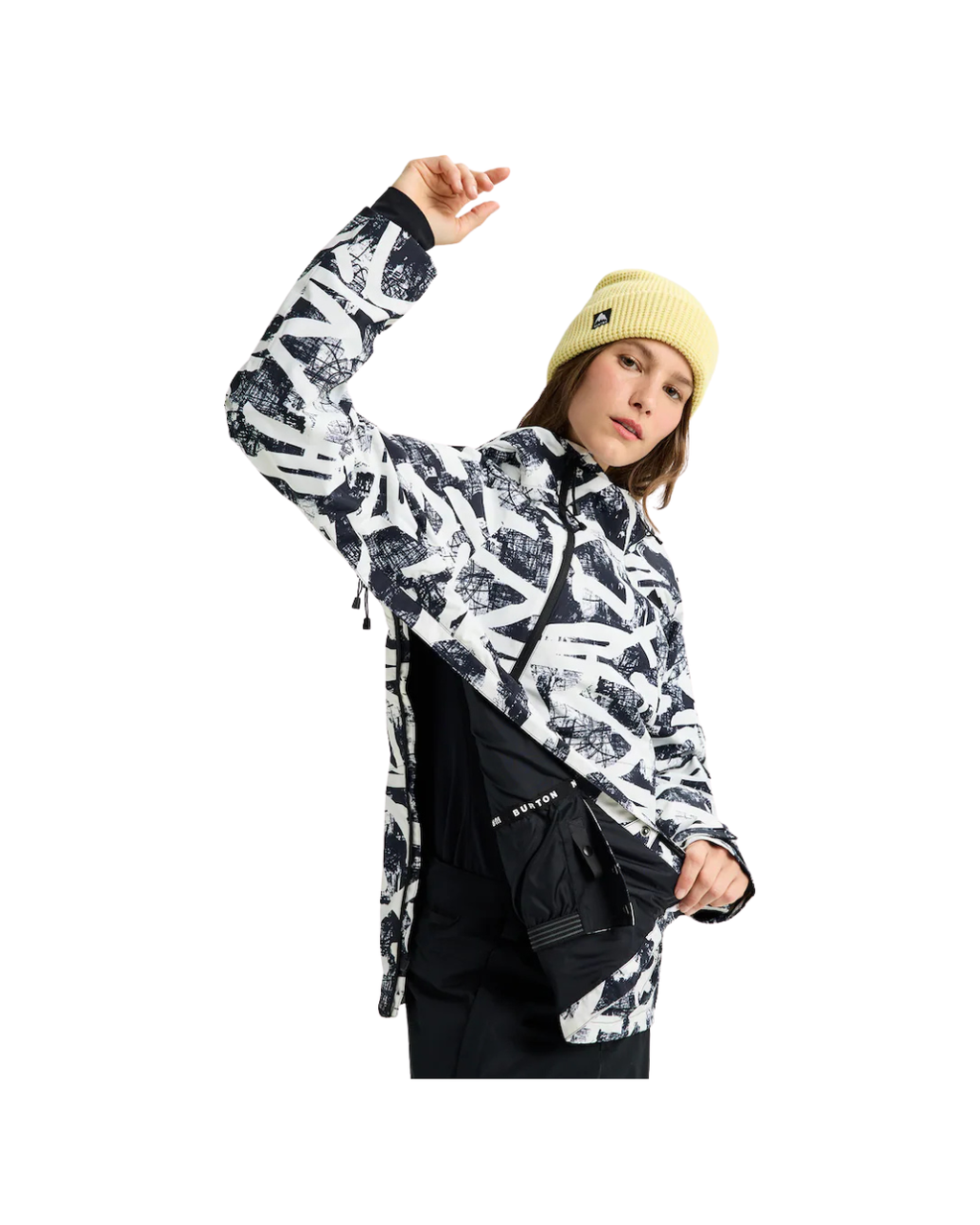 Giacca da Snowboard Donna Reserve 2L Relaxed Anorak City Streets