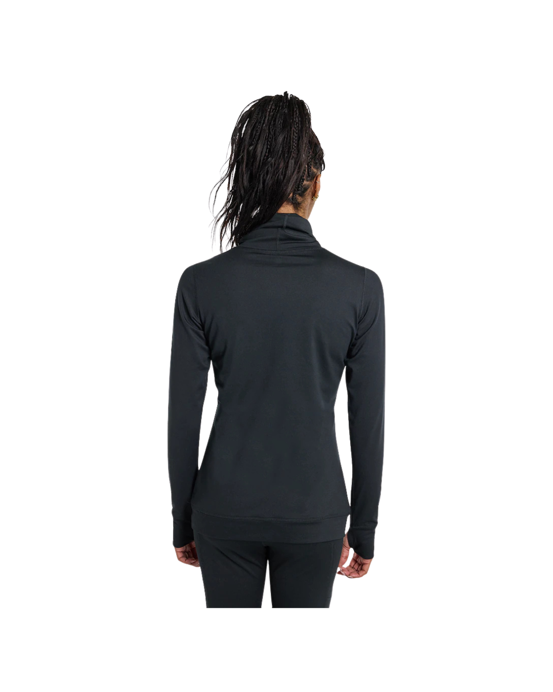 Maglia Termica Dolcevita Donna BURTON  Midweight Base Layer Long Neck Shirt True Black
