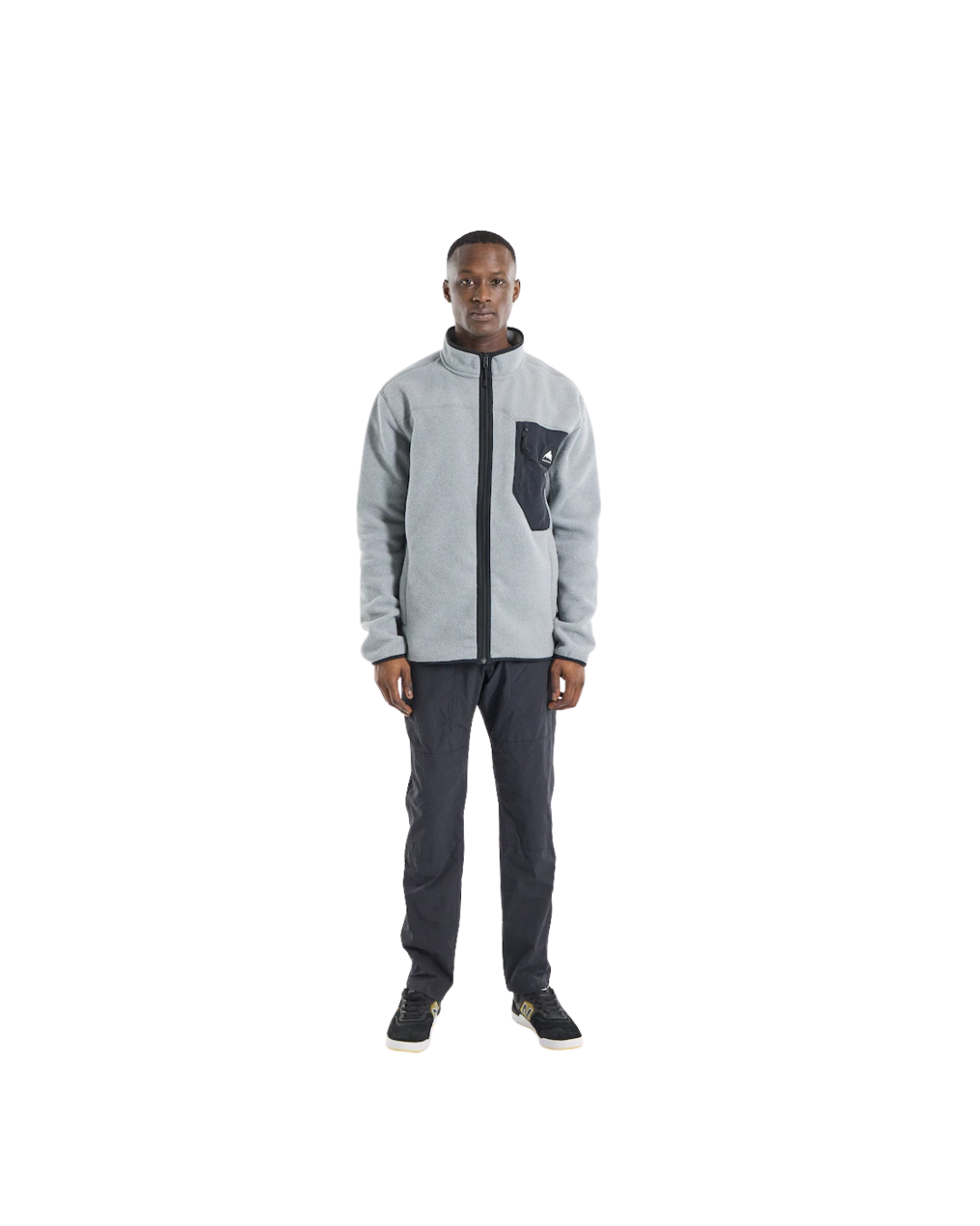 Pile Tecnico BURTON Cinder Full-Zip Fleece Gray Heather