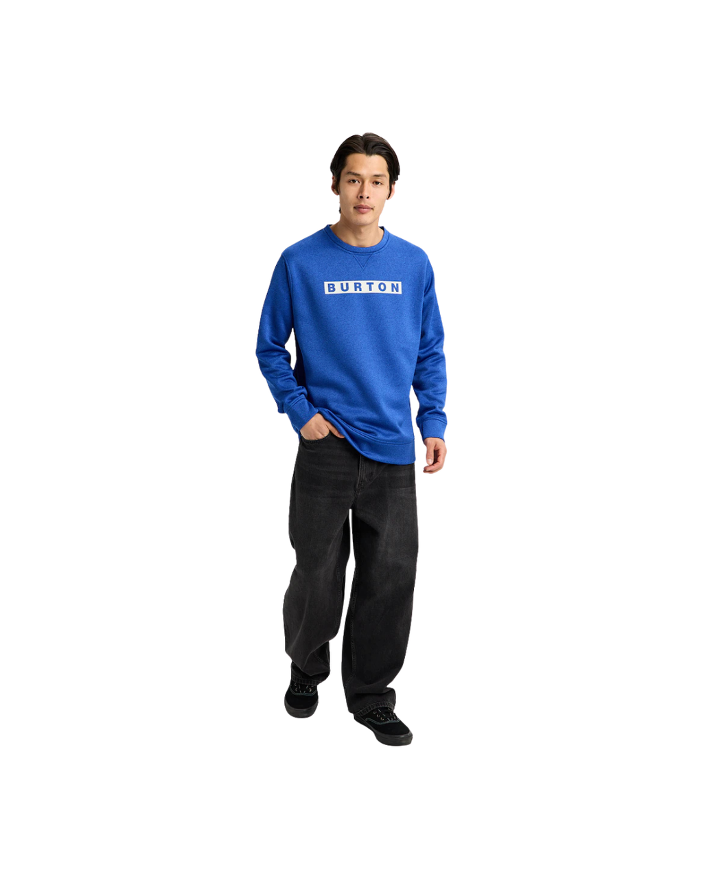 Felpa BURTON Oak Crewneck Pullover Jake Blue Heather