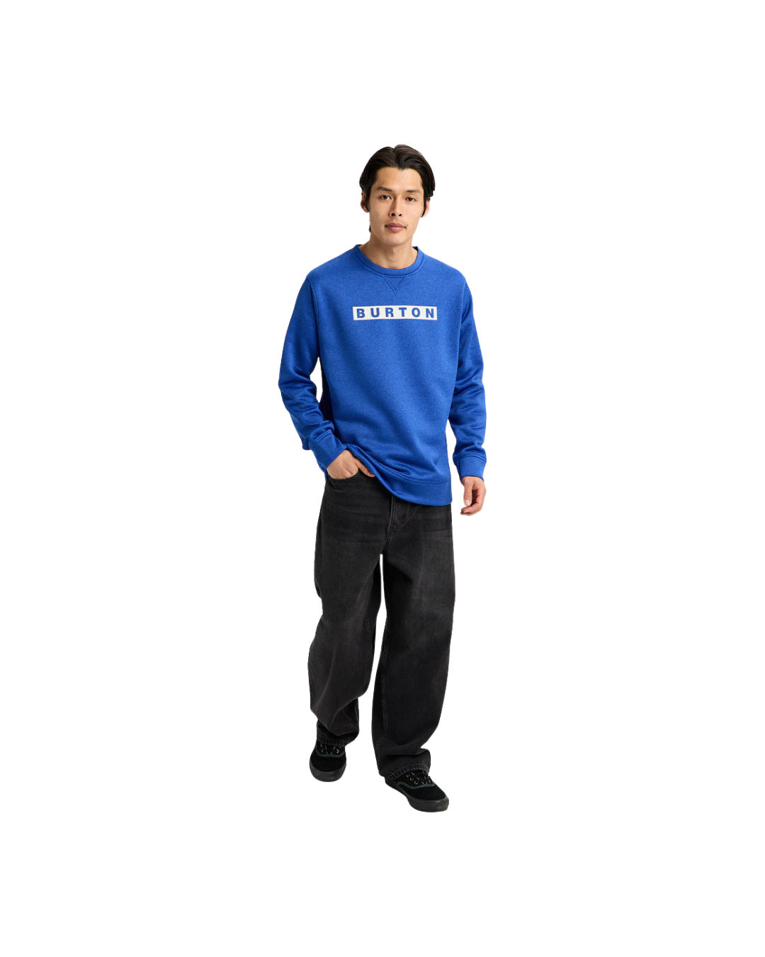 Felpa BURTON Oak Crewneck Pullover Jake Blue Heather