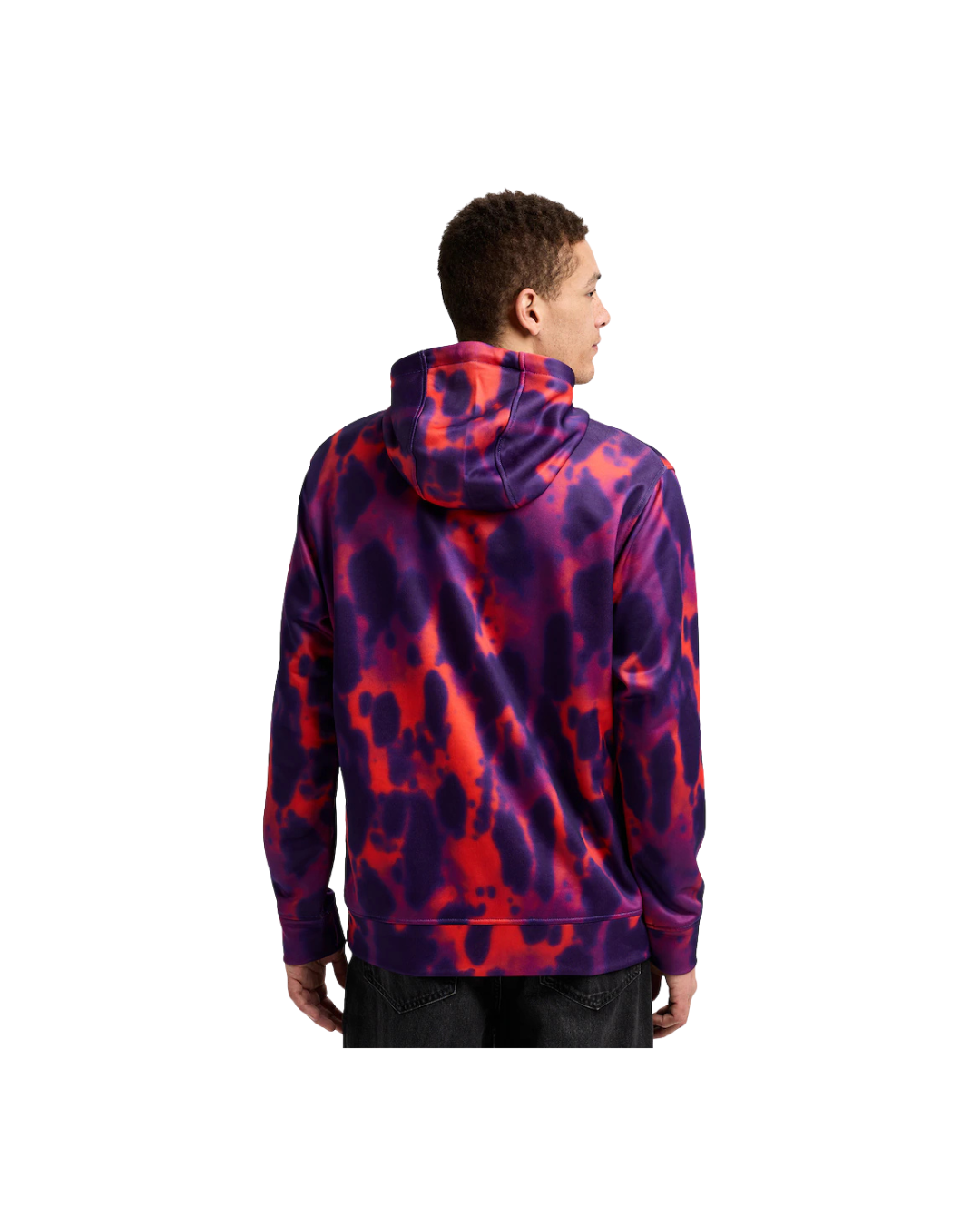 Felpa Con Cappuccio Burton Oak Pullover Uomo: Comoda In Morbido Fleece, Con Tasca E Fori Per Pollice