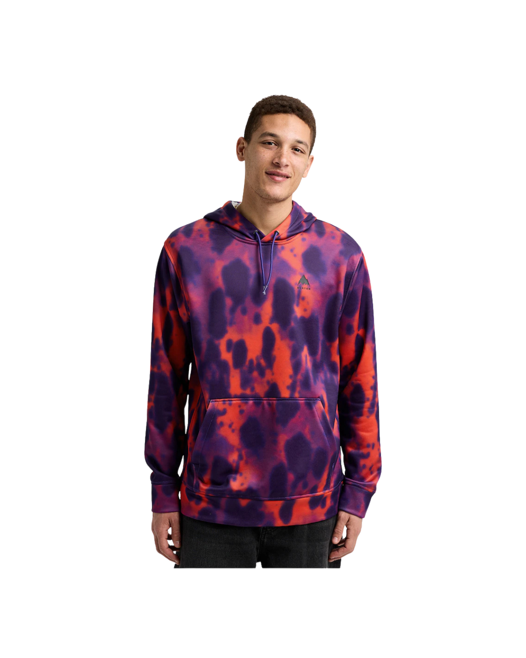 Felpa con Cappuccio BURTON Oak Pullover Hoodie Fiesta Pro