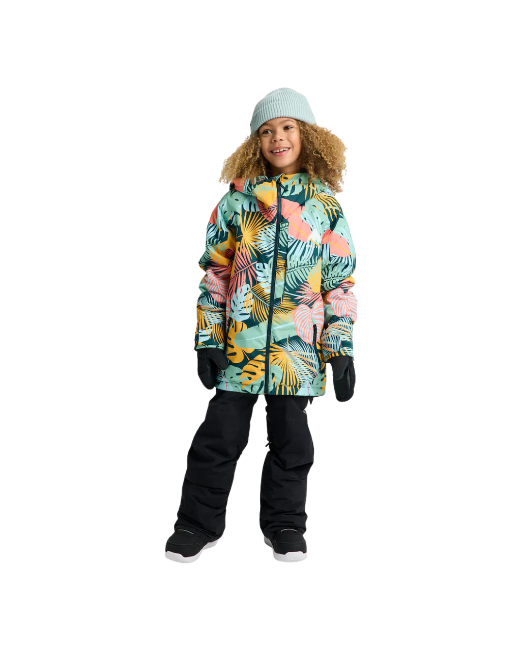 Giacca da Snowboard Bambino BURTON Hillslope Jacket Oversized Tropical