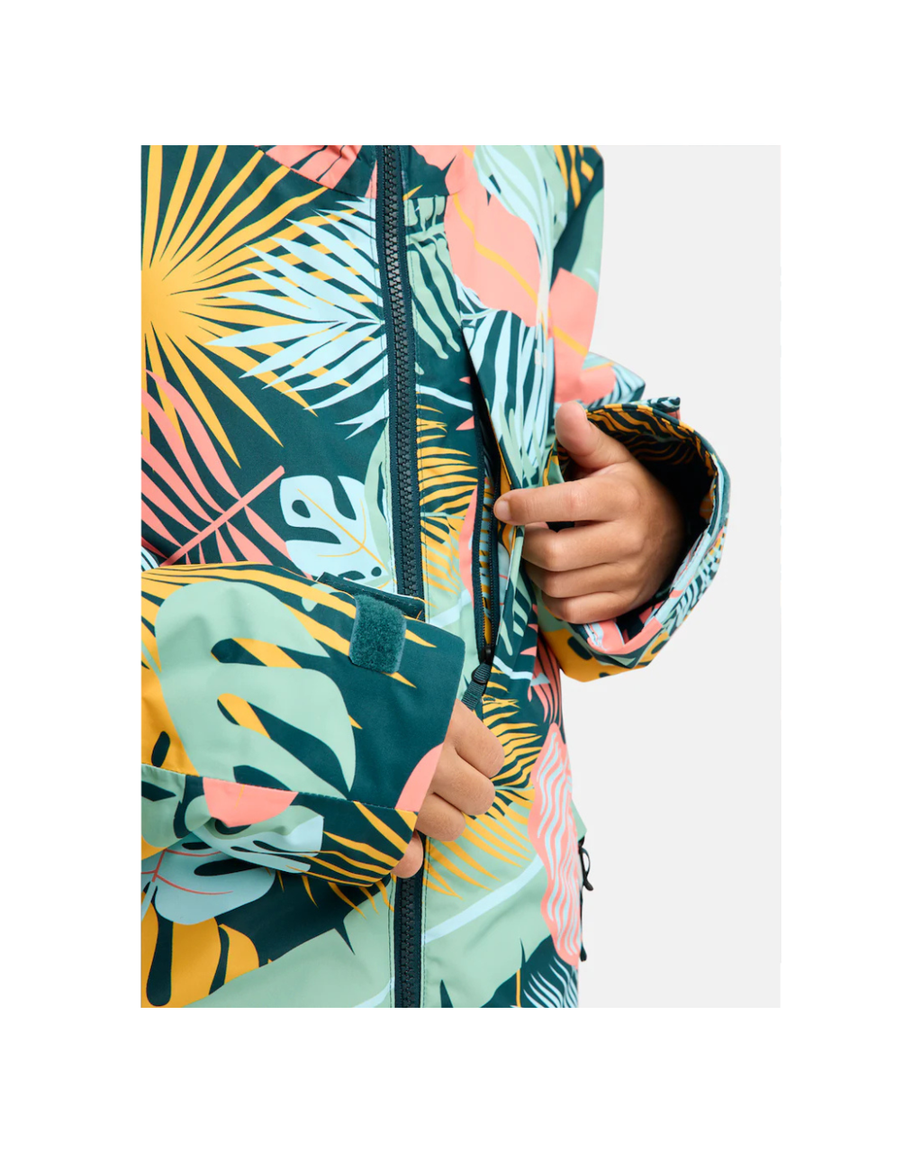 Giacca da Snowboard Bambino BURTON Hillslope Jacket Oversized Tropical