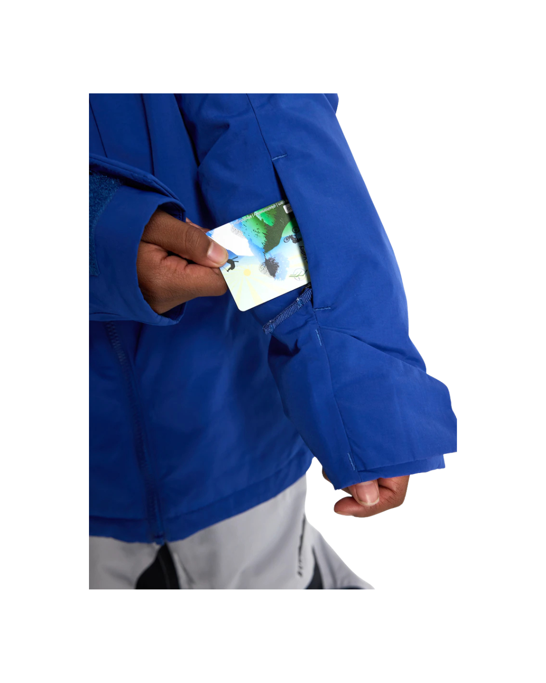 Giacca da Snowboard Bambino BURTON Hillslope Jacket Twilight Blue