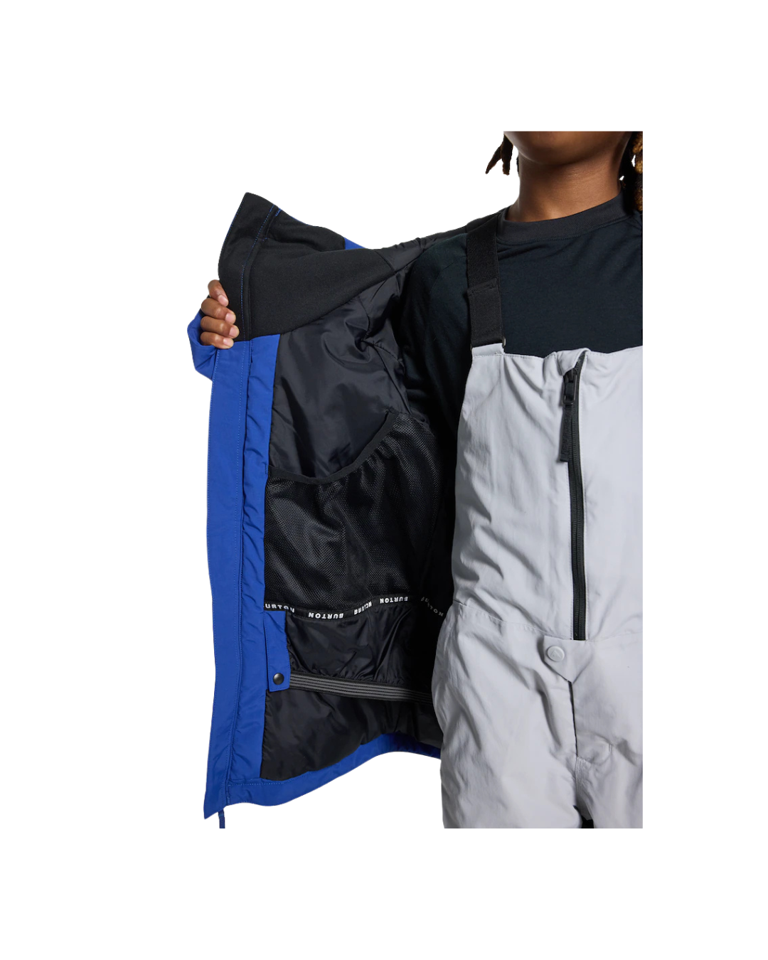 Giacca da Snowboard Bambino BURTON Hillslope Jacket Twilight Blue