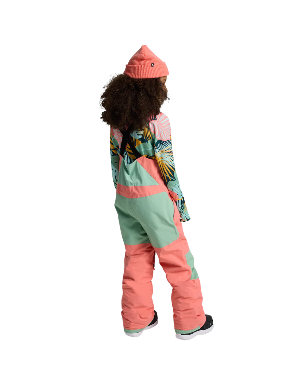 Salopette da Snowboard Bambino Burton Skylar 2L Bib Pants Peach Echo