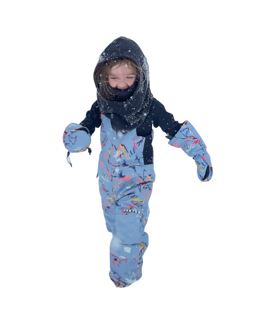 Copricapo Bambino BURTON Burke Hood True Black
