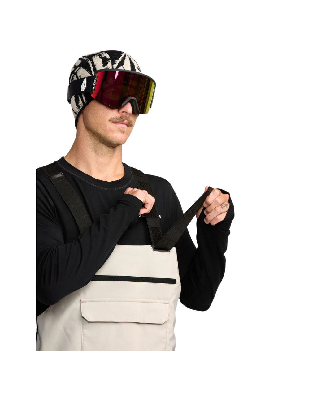 Salopette da Snowboard VOLCOM Roan Bib Overall Stone