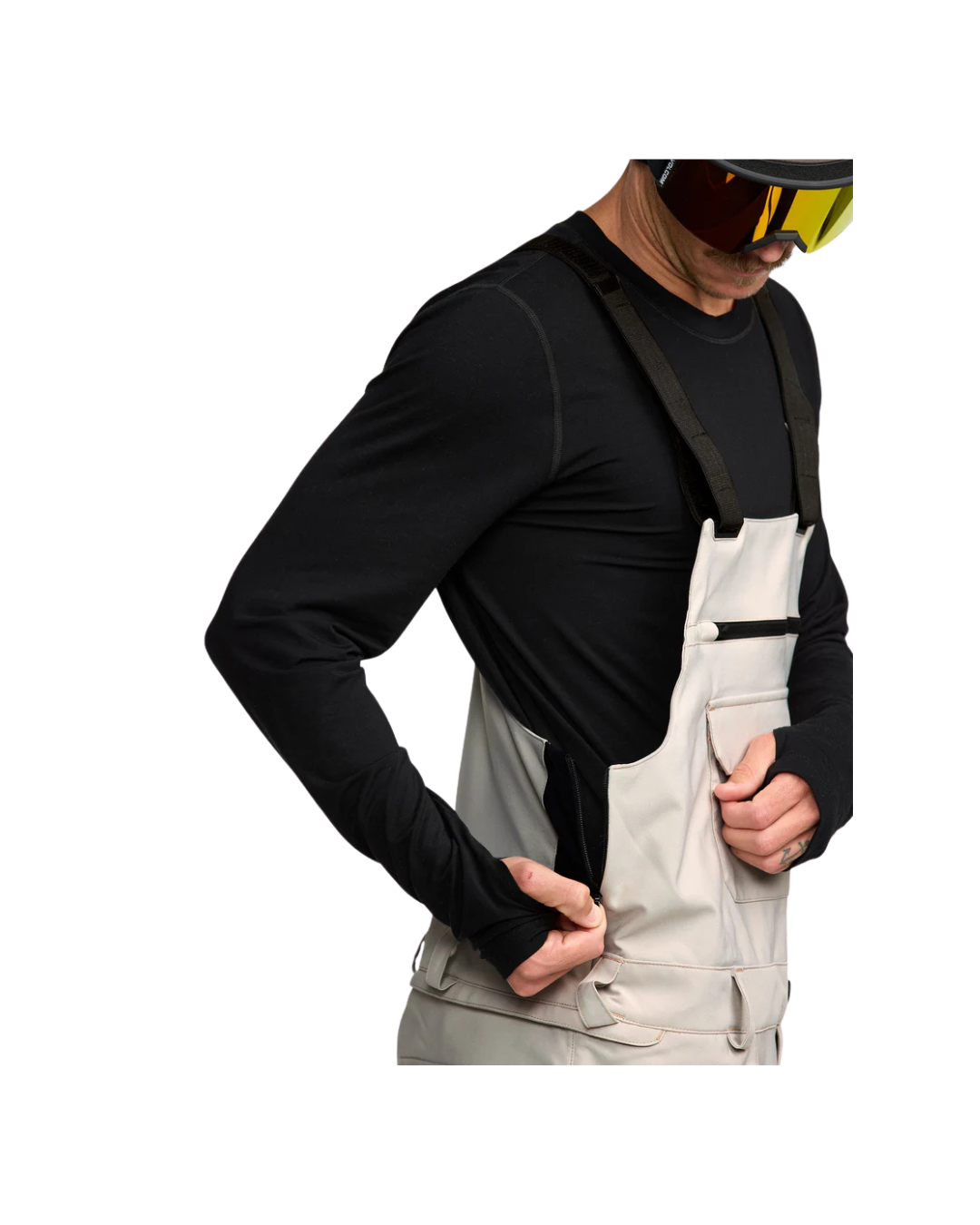 Salopette da Snowboard VOLCOM Roan Bib Overall Stone