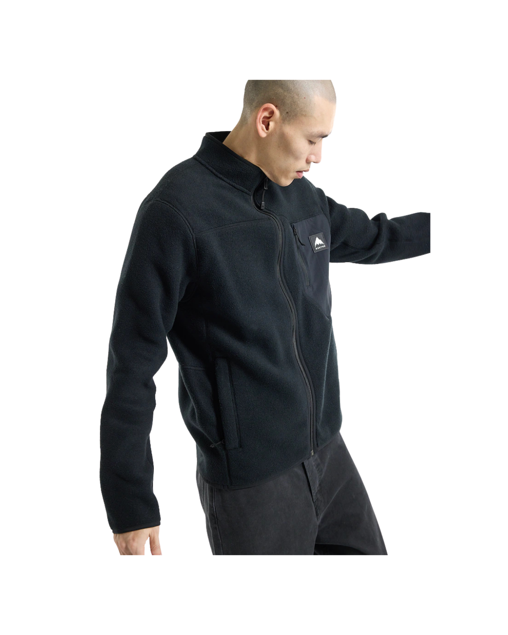 Pile Tecnico BURTON Cinder Full-Zip Fleece True Black