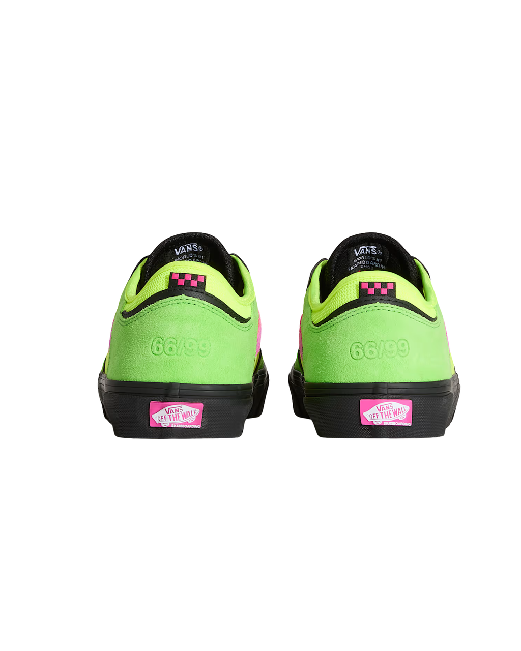 Scarpe VANS Skate Rowley Neon Pink Green