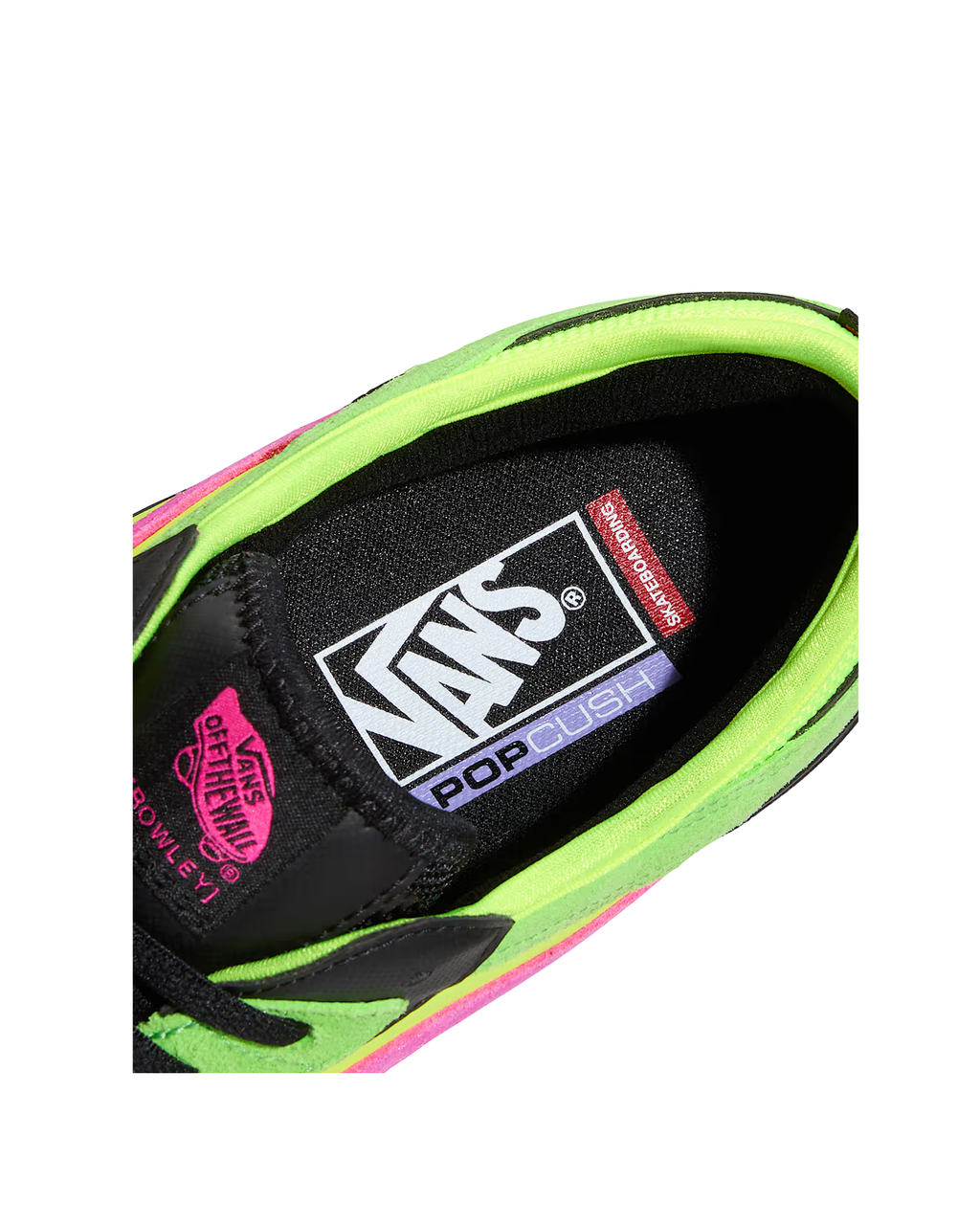 Scarpe VANS Skate Rowley Neon Pink Green