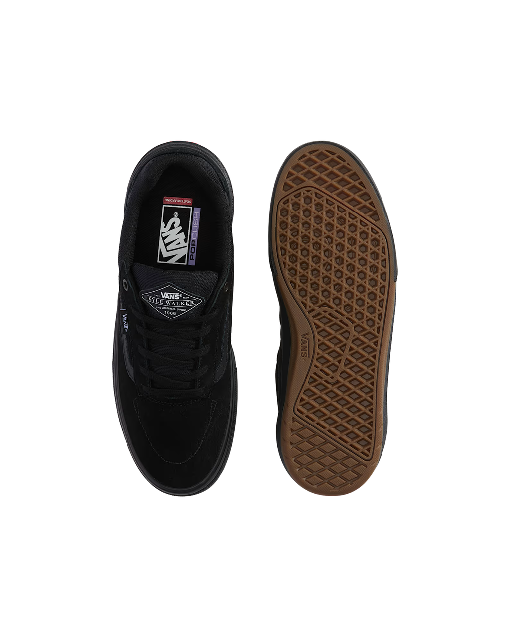 Scarpe VANS Skate Kyle Walker Wafflecup Blackout