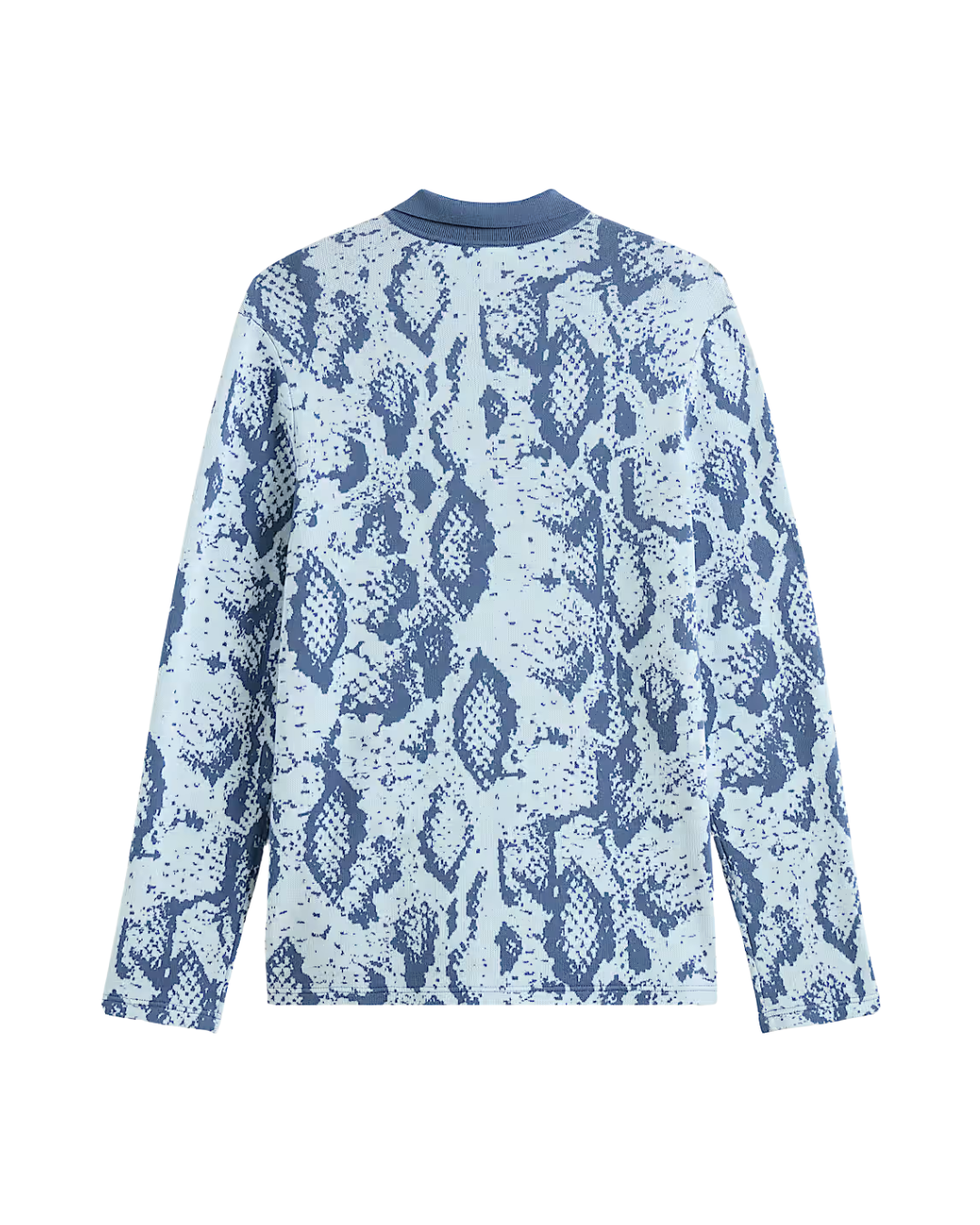 Polo a Maniche Lunghe VANS Raw Instinct Blu