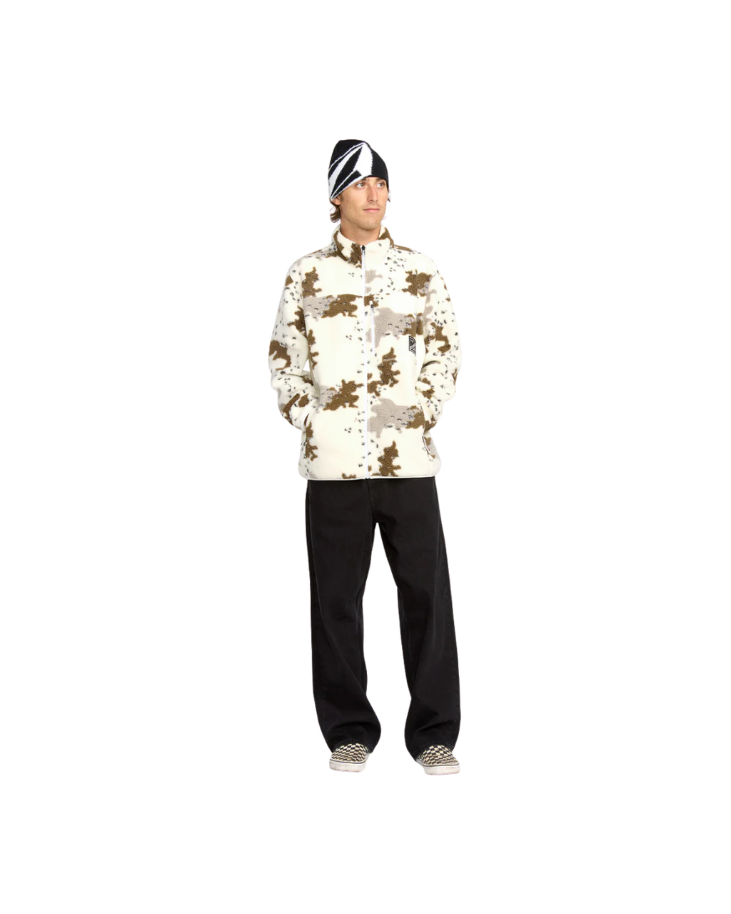 Pile VOLCOM Sherpa Nelson Full Zip White