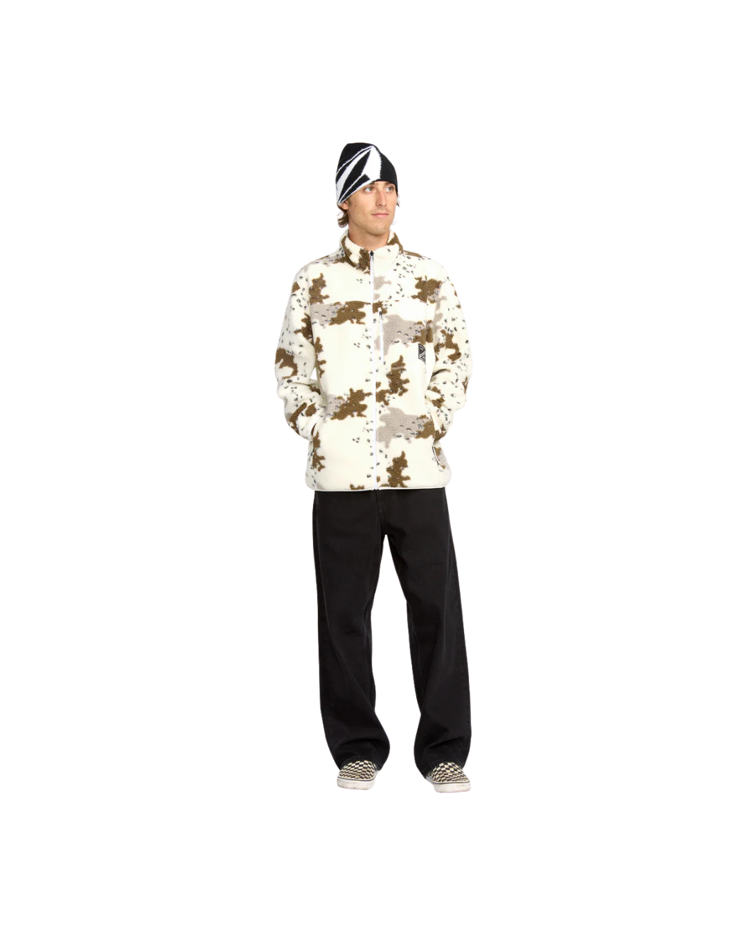Pile VOLCOM Sherpa Nelson Full Zip White