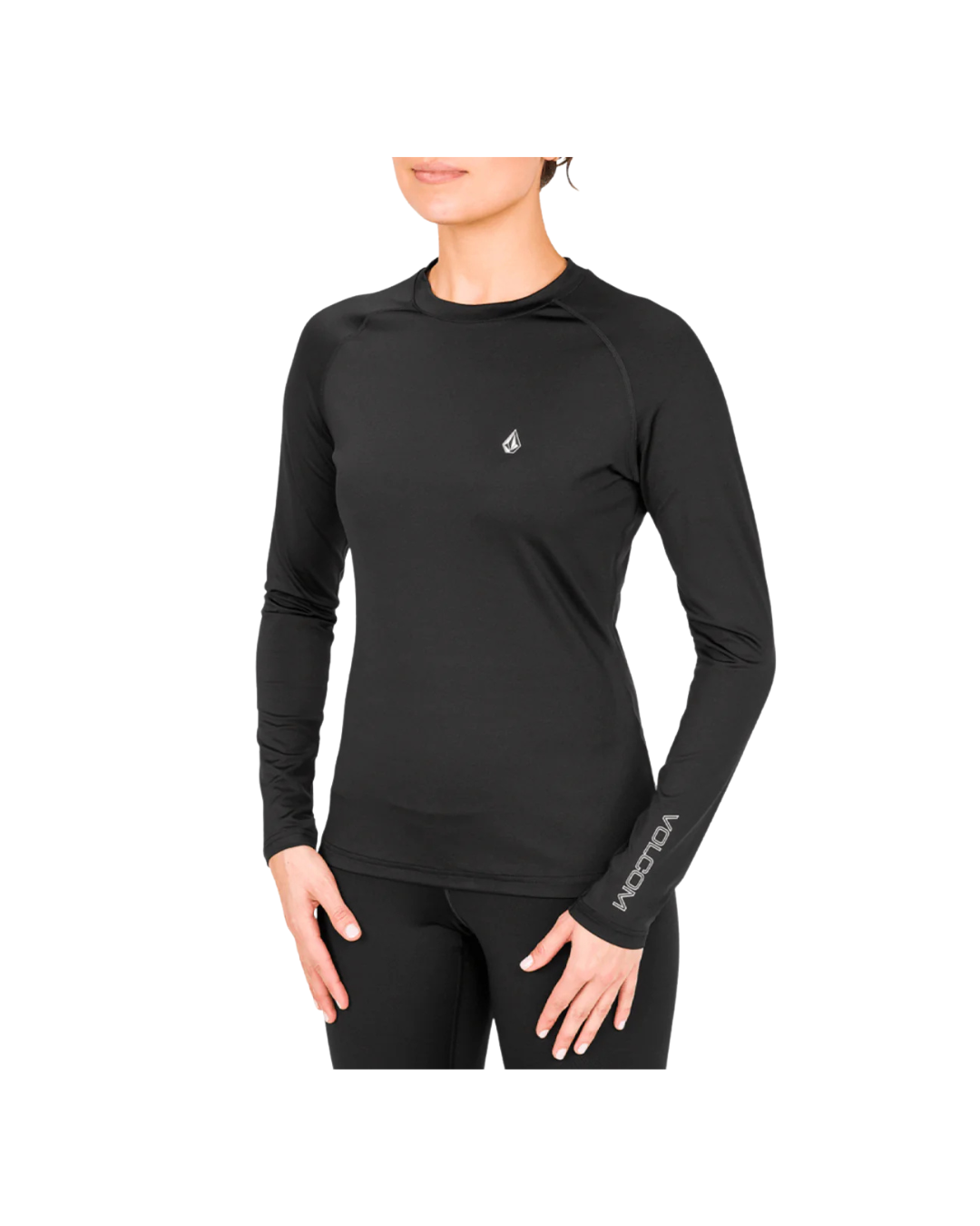 Maglia Tecnica da Donna VOLCOM W-Science Crew Black