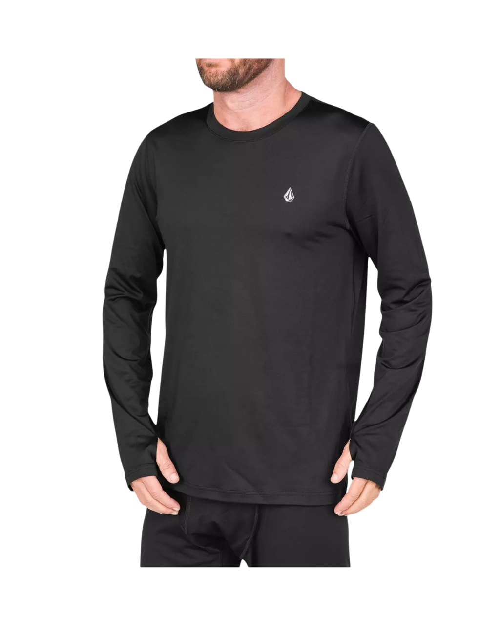 Maglia Tecnica VOLCOM  V-Science Crew Black