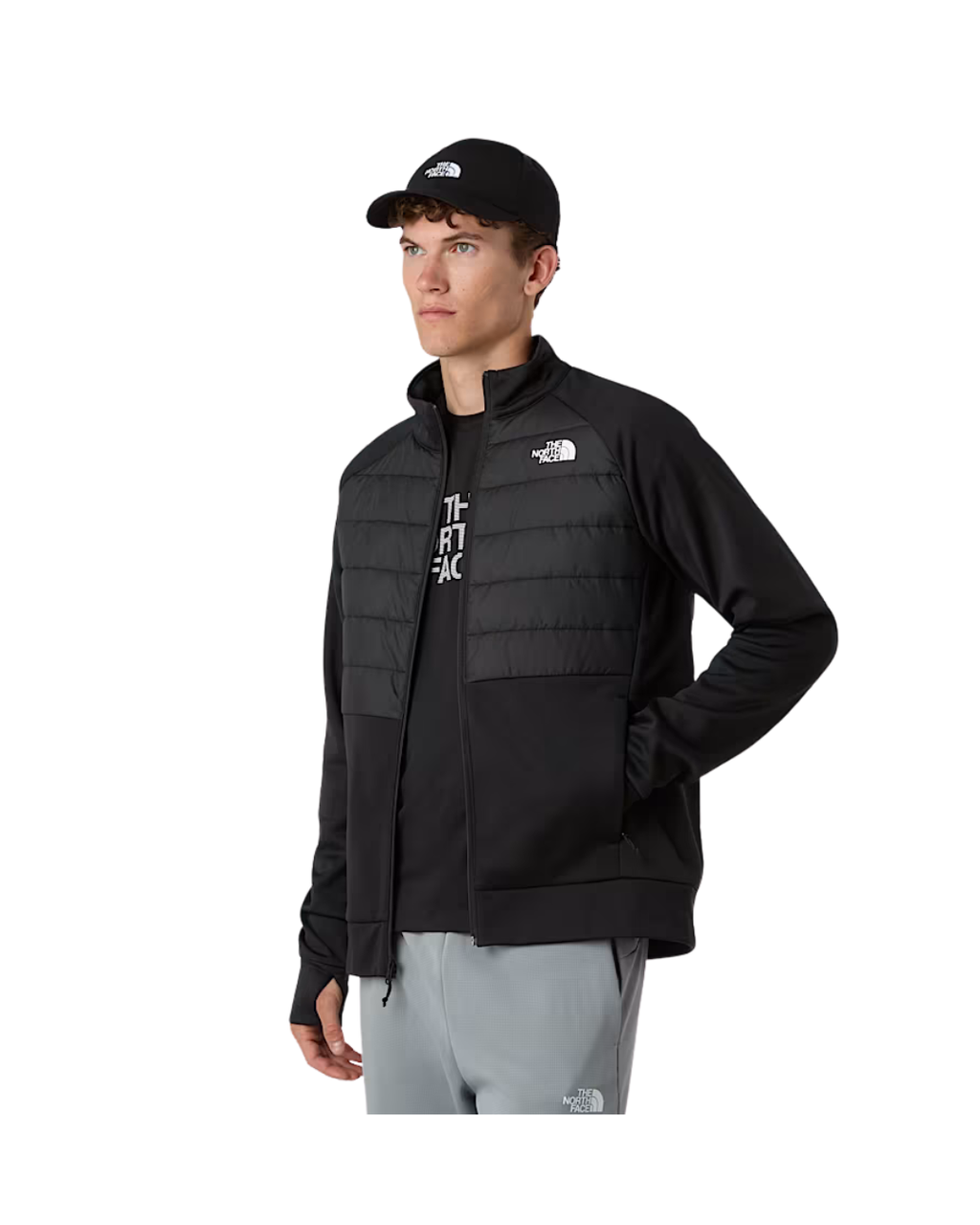 Giacca THE NORTH FACE Face Reaxion 2.0 Hybrid Full Zip  - Black