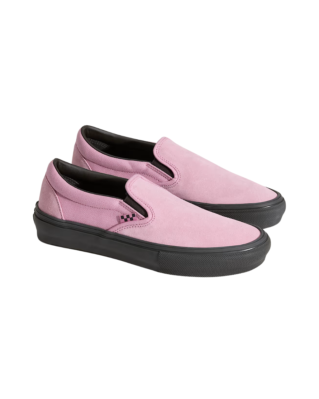 Scarpe VANS Skate Slip-on  Pink Black