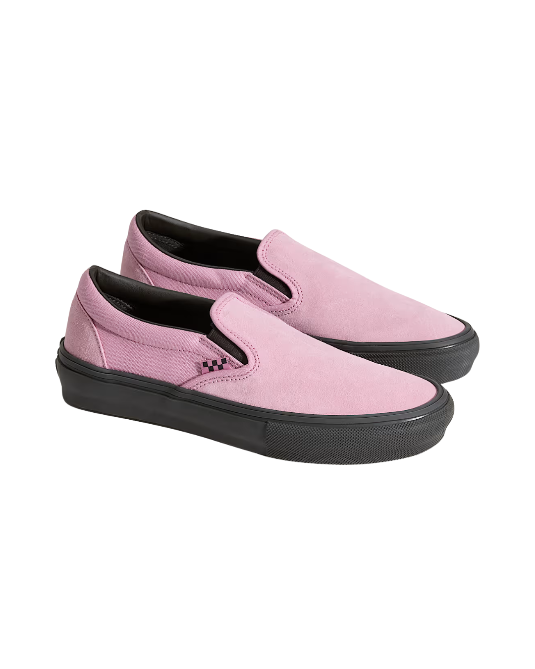 Scarpe VANS Skate Slip-on  Pink Black