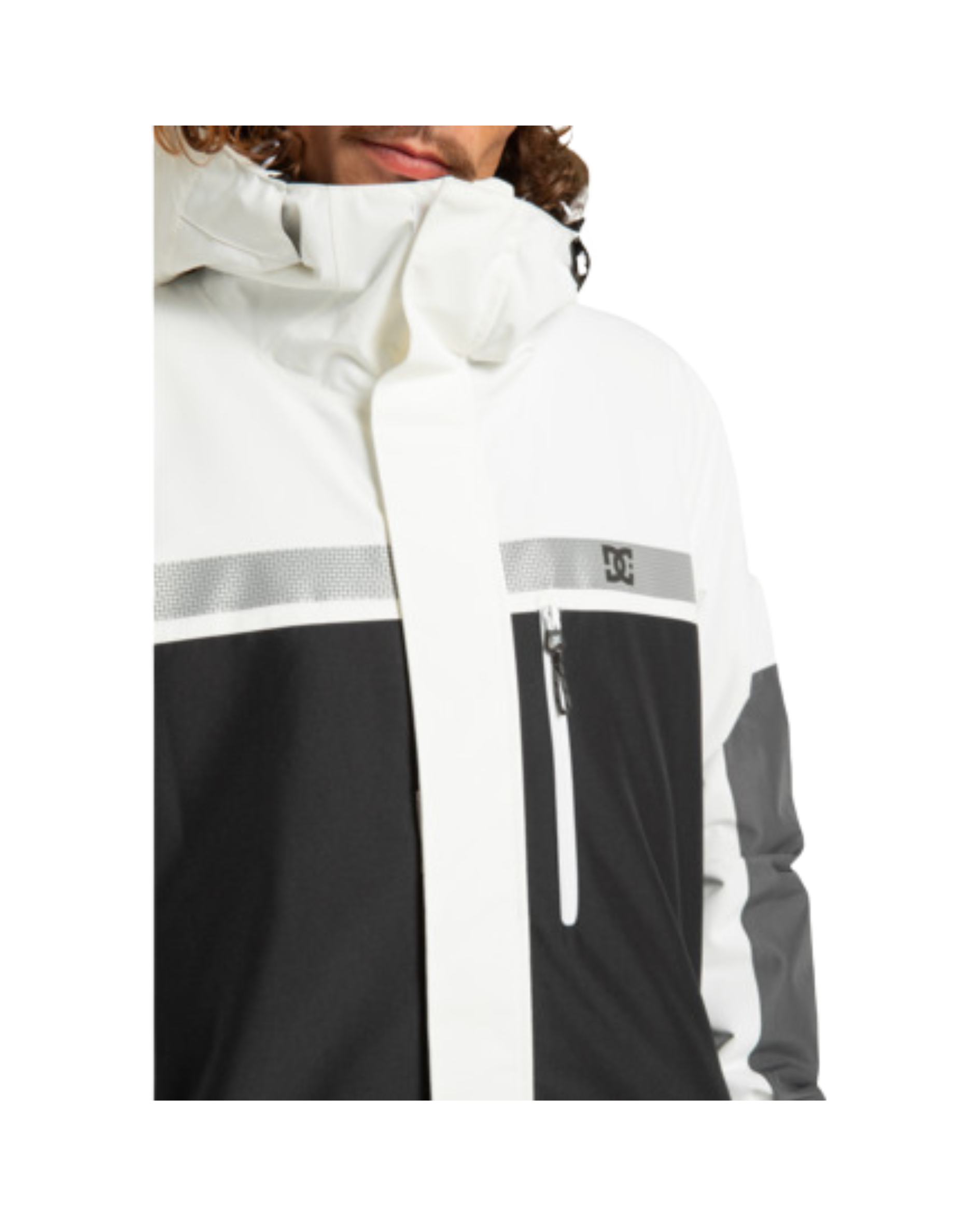 Giacca Da Snowboard DC Defiant 10K White Black