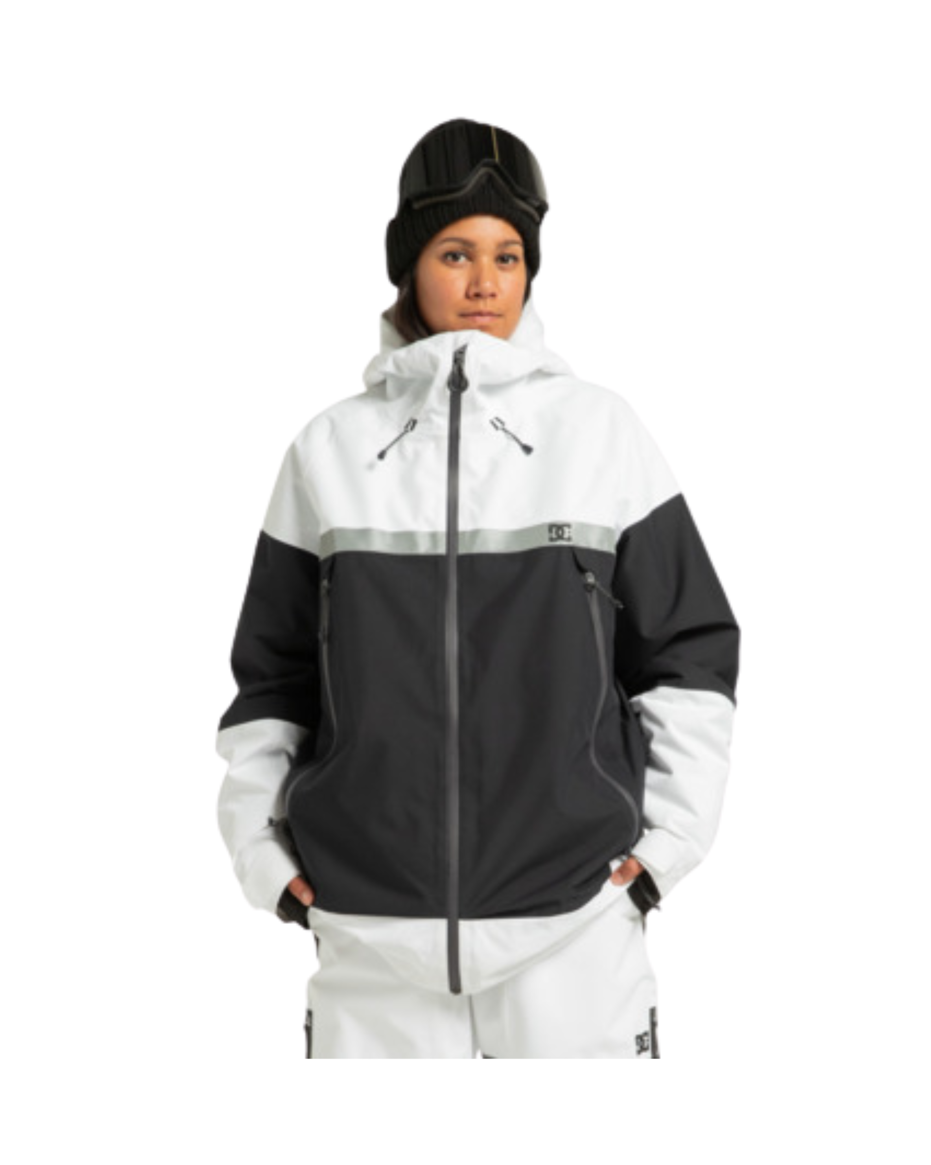 Giacca Da Snowboard DC Defiant 10K White Black