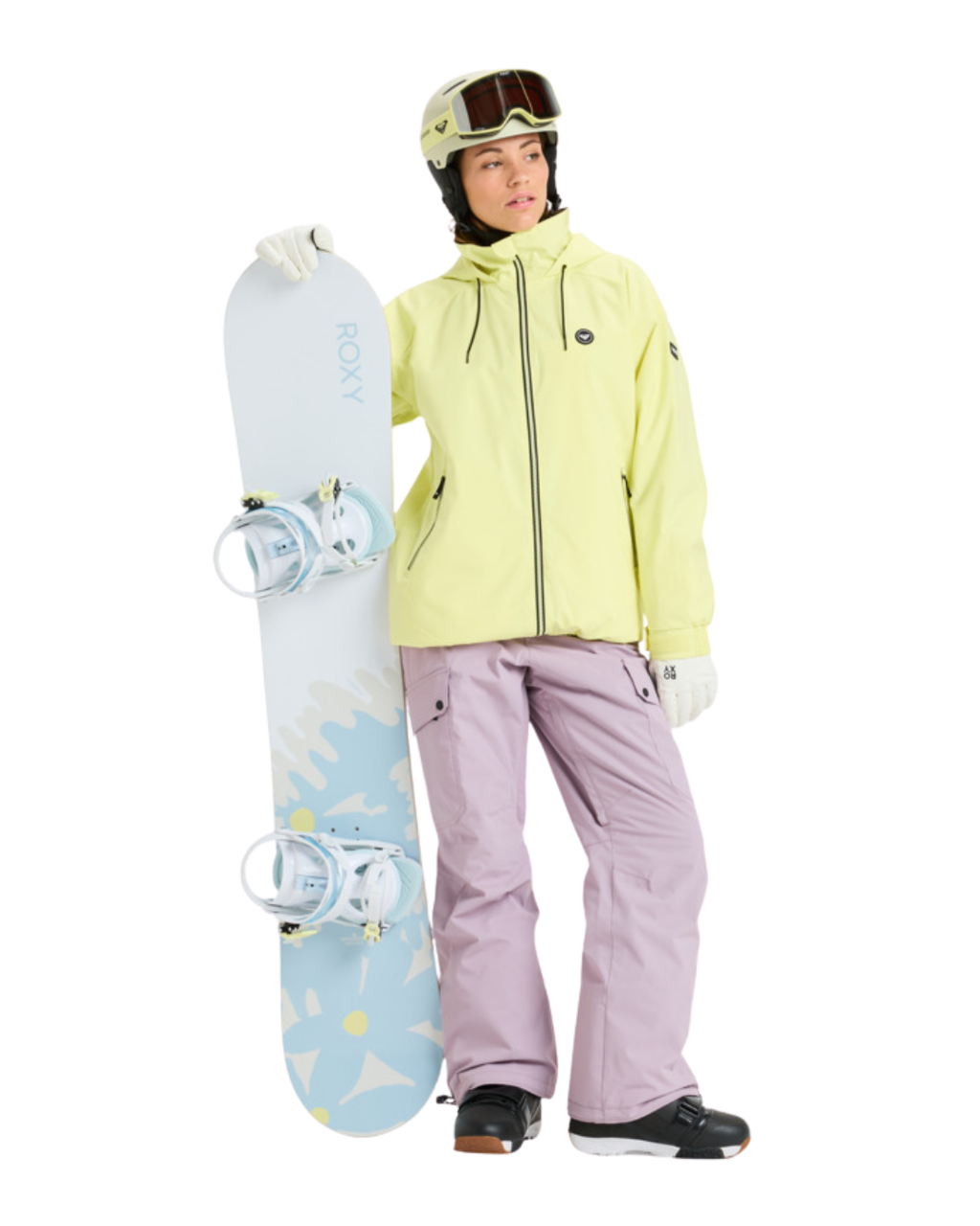 Giacca Da Snowboard Roxy Landscape Yellow Pear