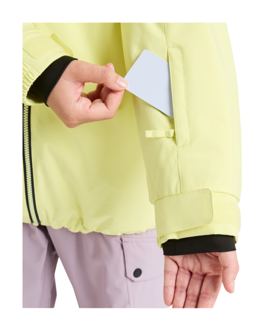 Giacca Da Snowboard Roxy Landscape Yellow Pear