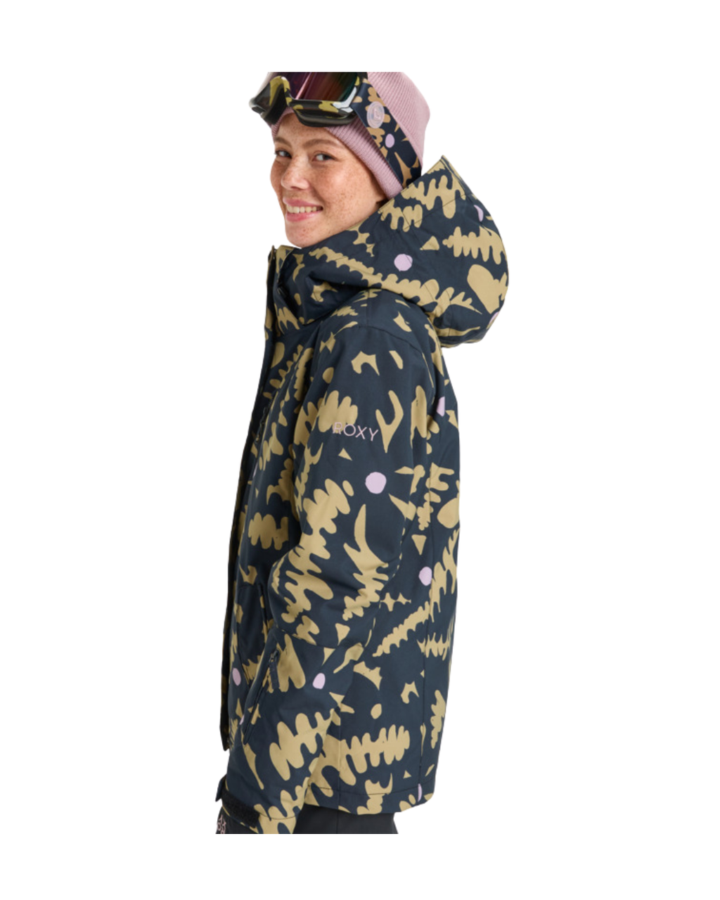 Giacca Da Snowboard ROXY Jetty  Fennel Seed Big Flower