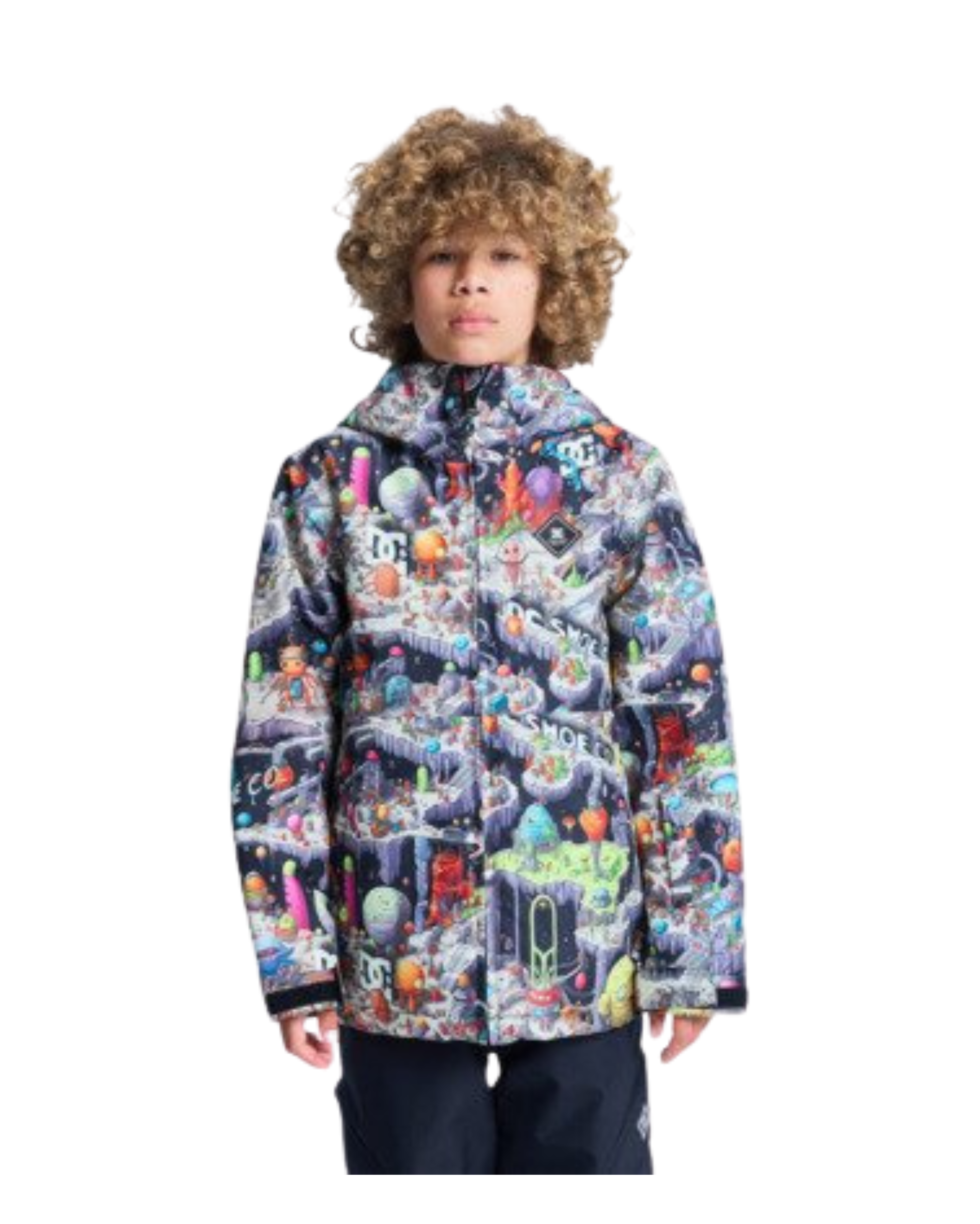 Giacca da Snowboard DC  Basis Print 10K  Outer World Black