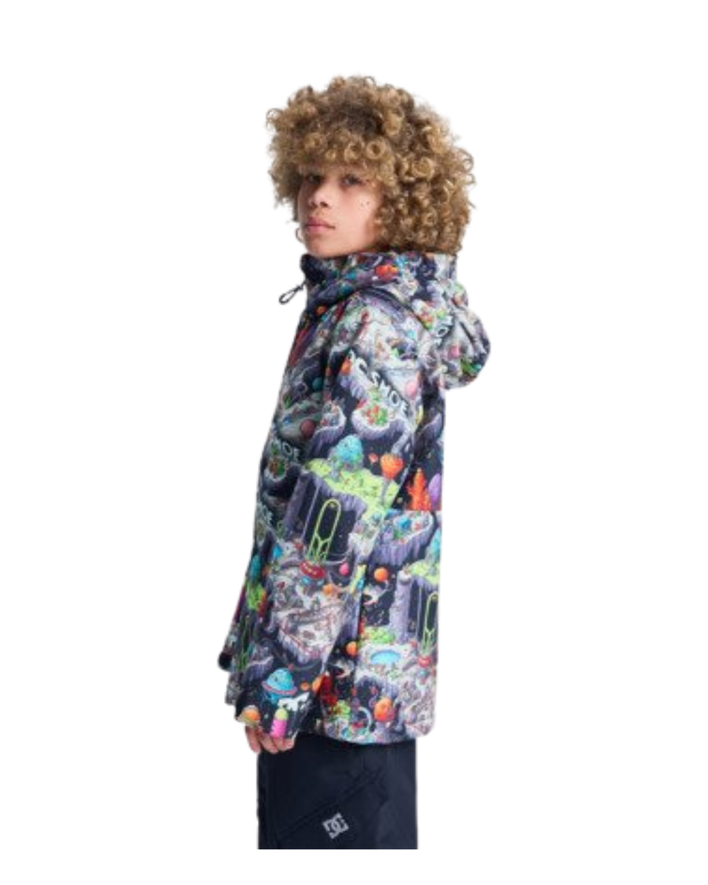 Giacca da Snowboard DC  Basis Print 10K  Outer World Black