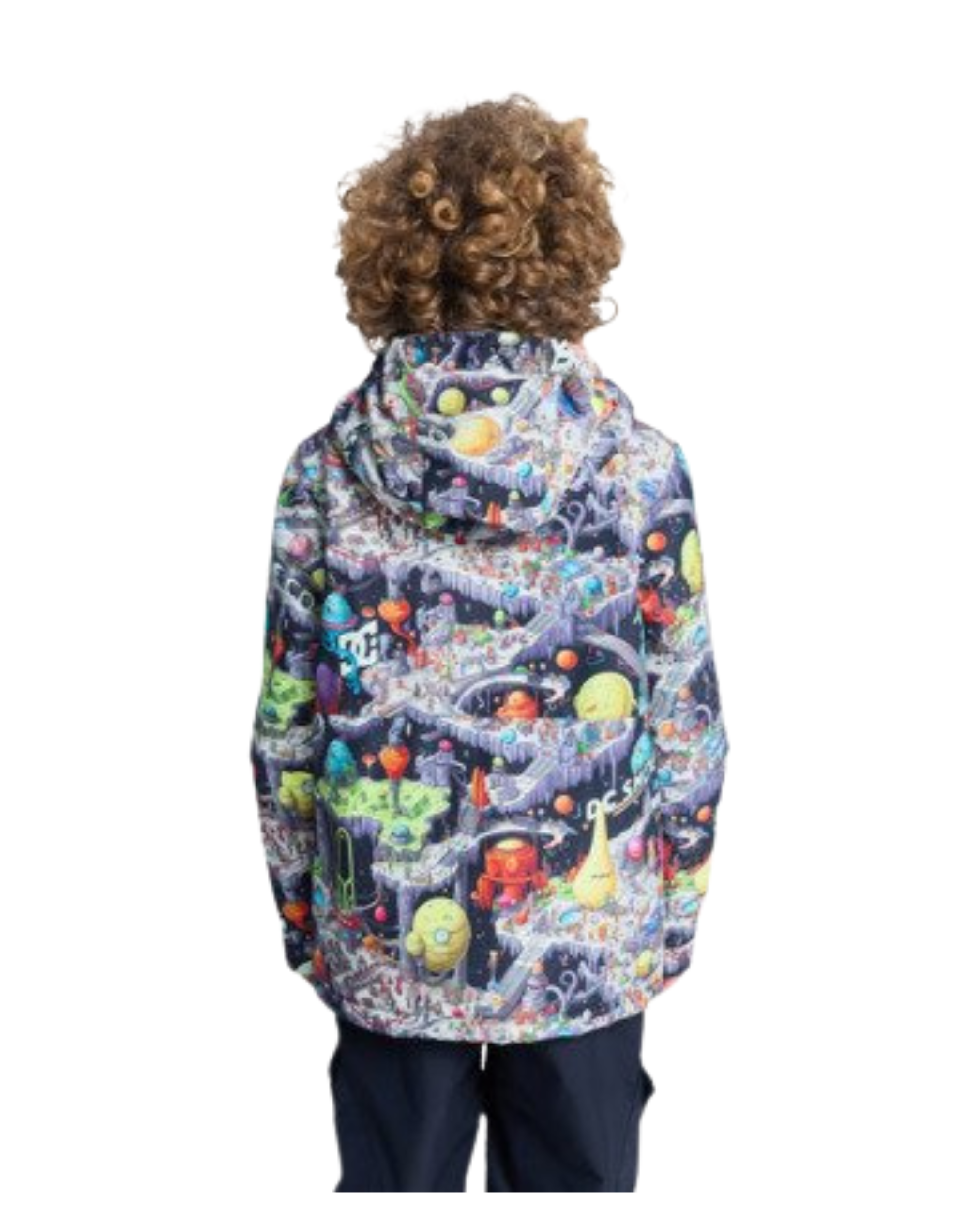 Giacca da Snowboard DC  Basis Print 10K  Outer World Black