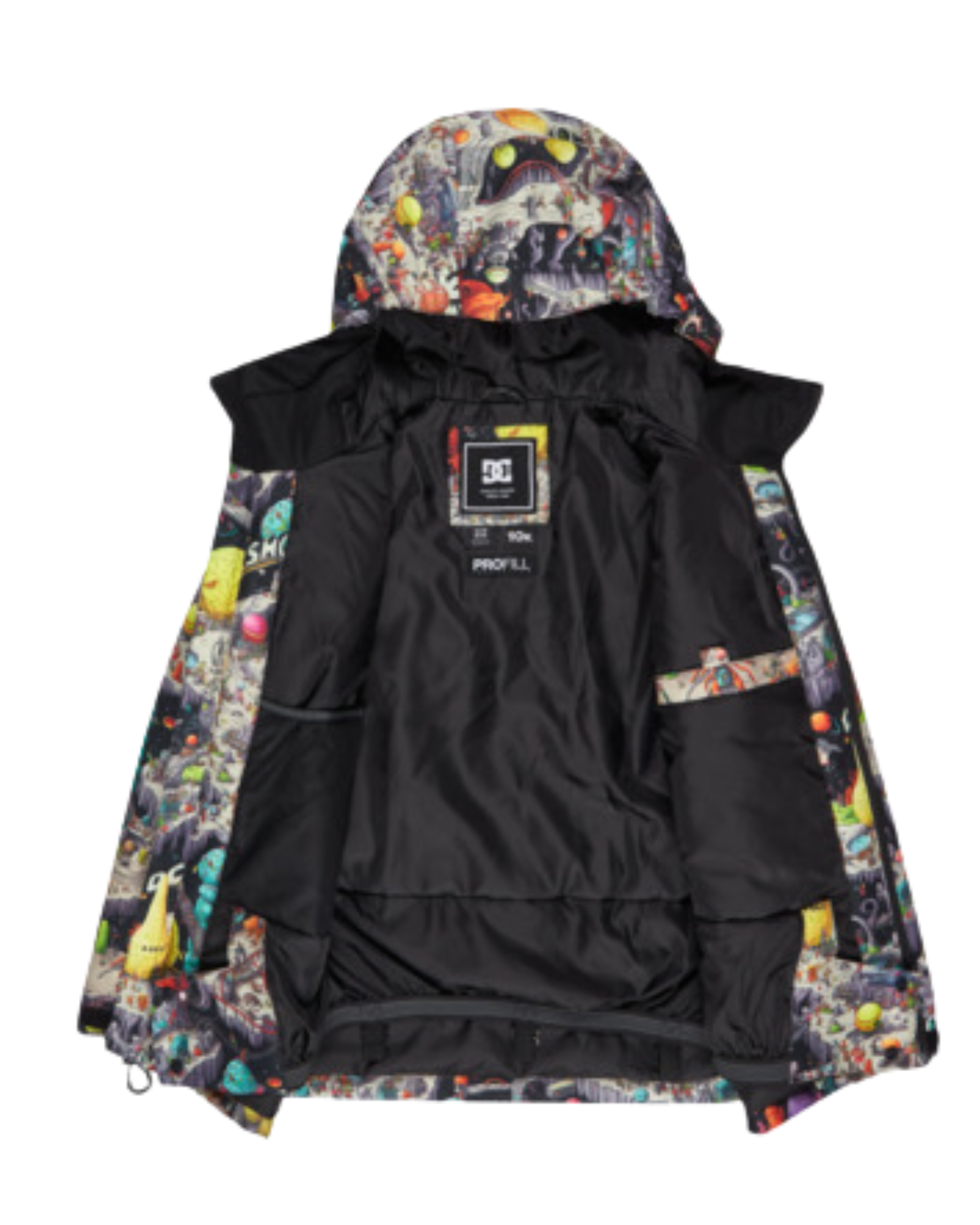 Giacca da Snowboard DC  Basis Print 10K  Outer World Black