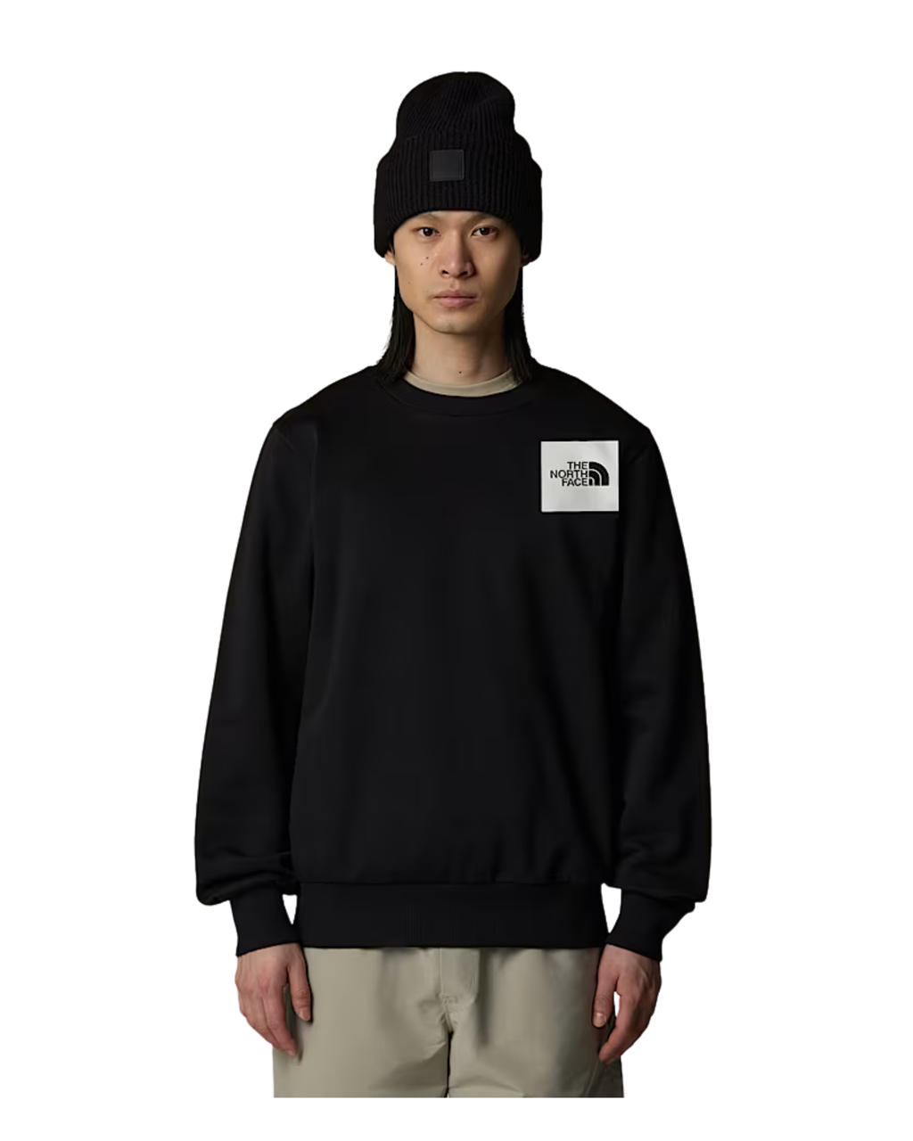 Felpa THE NORTH FACE Fine Crew Black