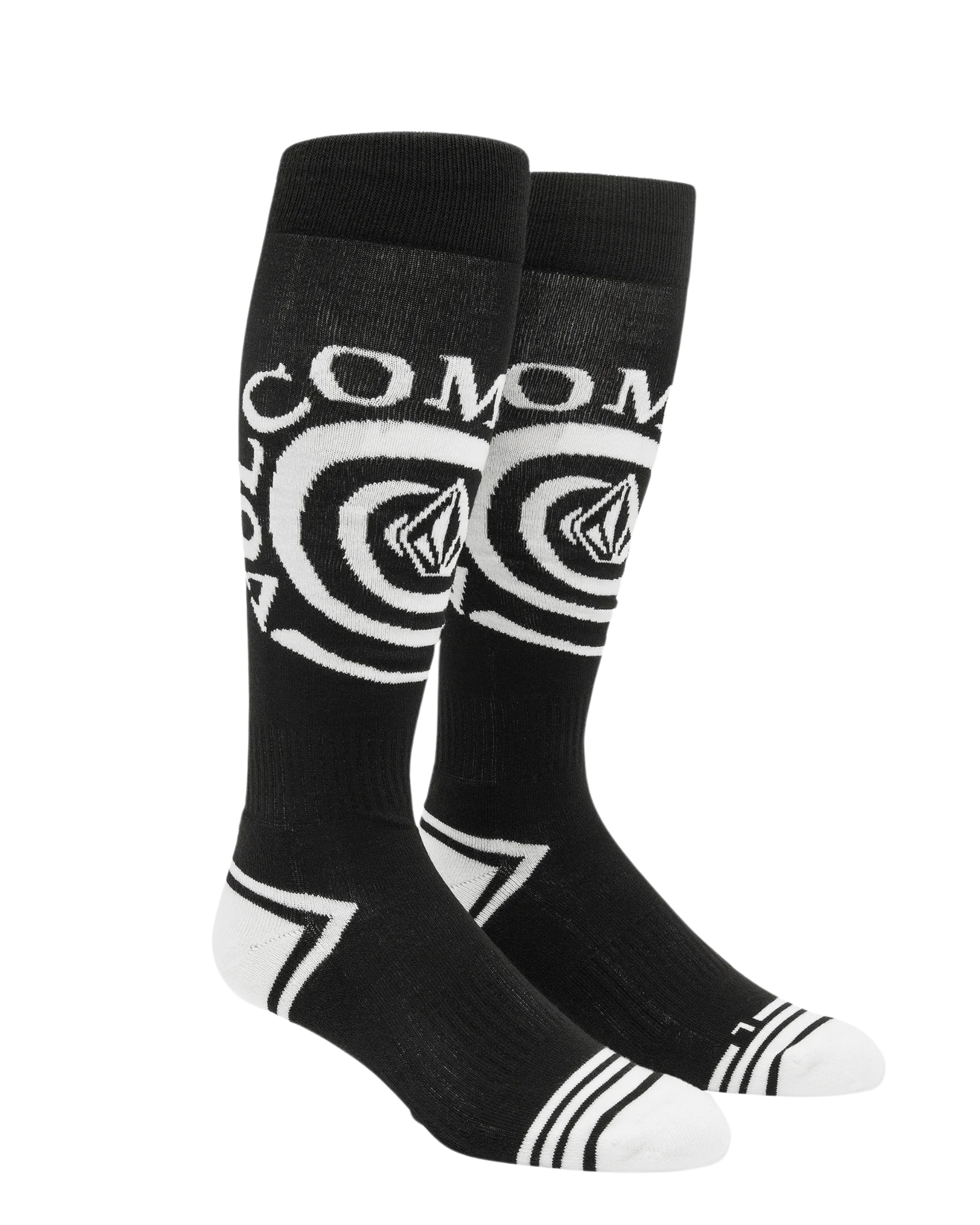 Calze Da Snowboard VOLCOM  Spiral Over-The-Calf  Black