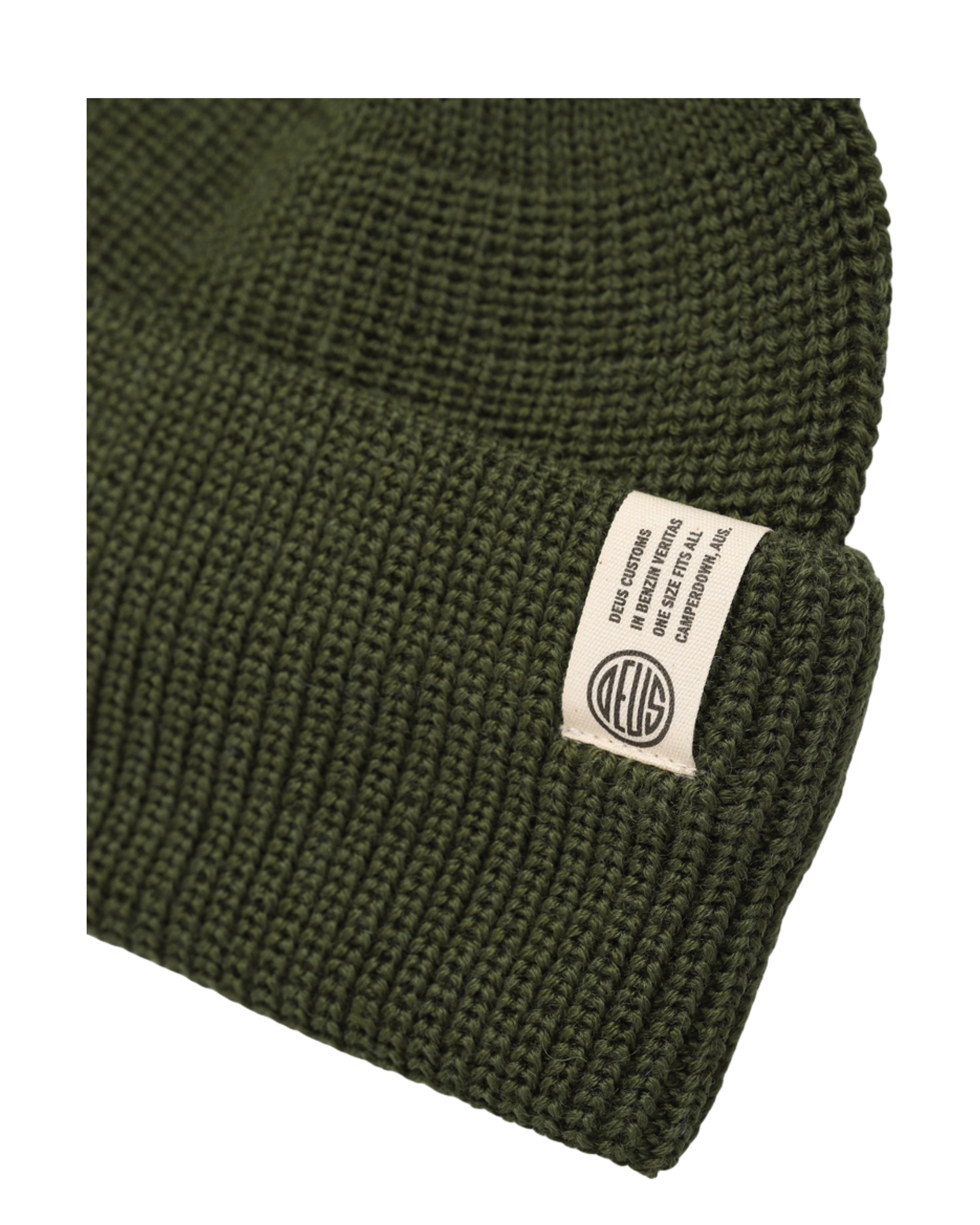 Cappellino DEUS Deck Pill Beanie Olive