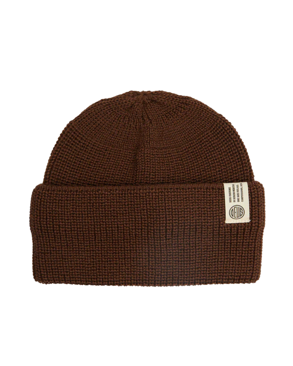 Cappellino DEUS Deck Pill Beanie Brown