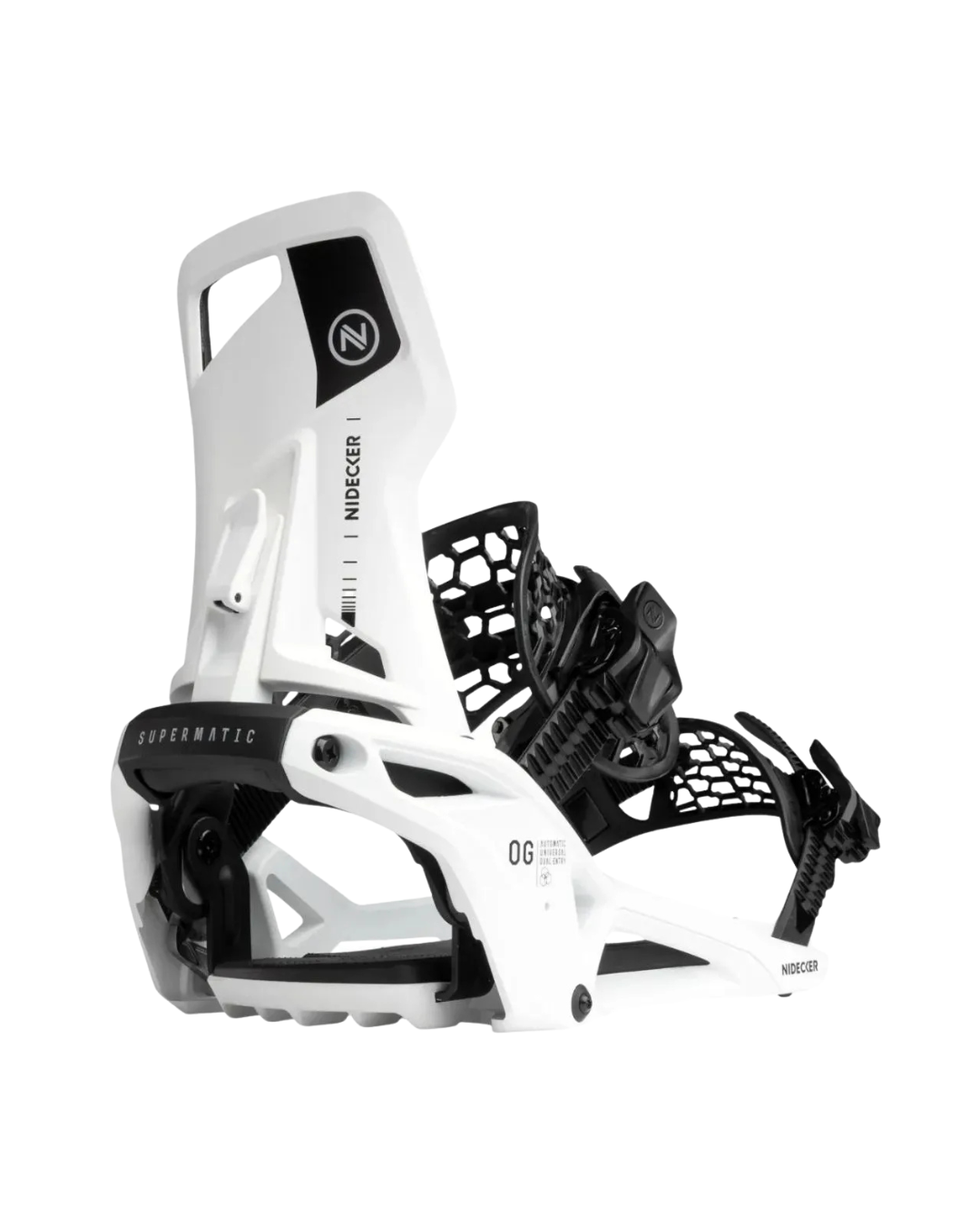 Attacchi Da Snowbard NIDECKER Supermatic XL White