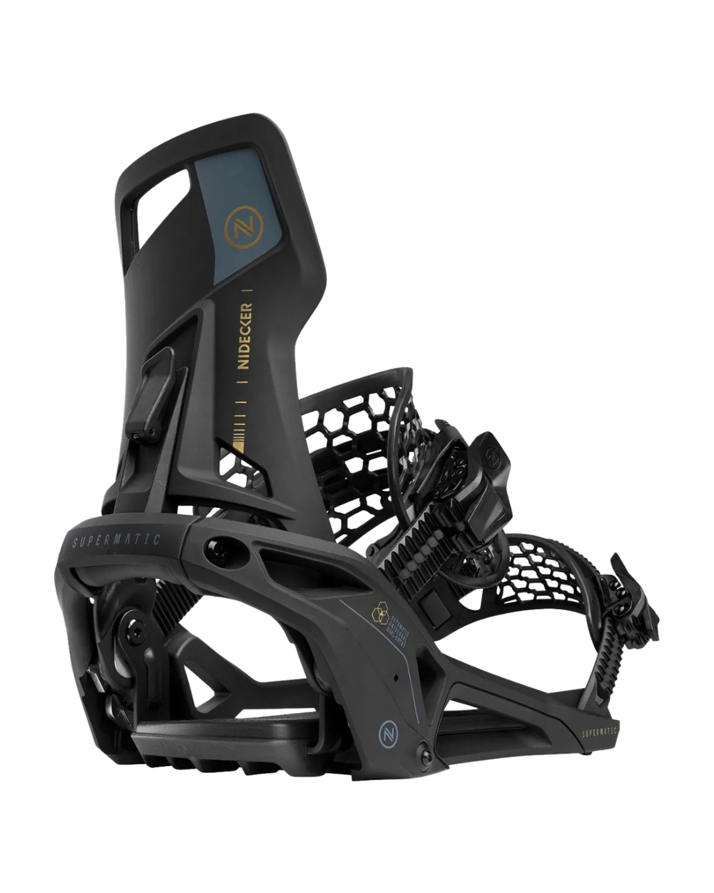 Attacchi da Snowboard NIDECKER Supermatic Black