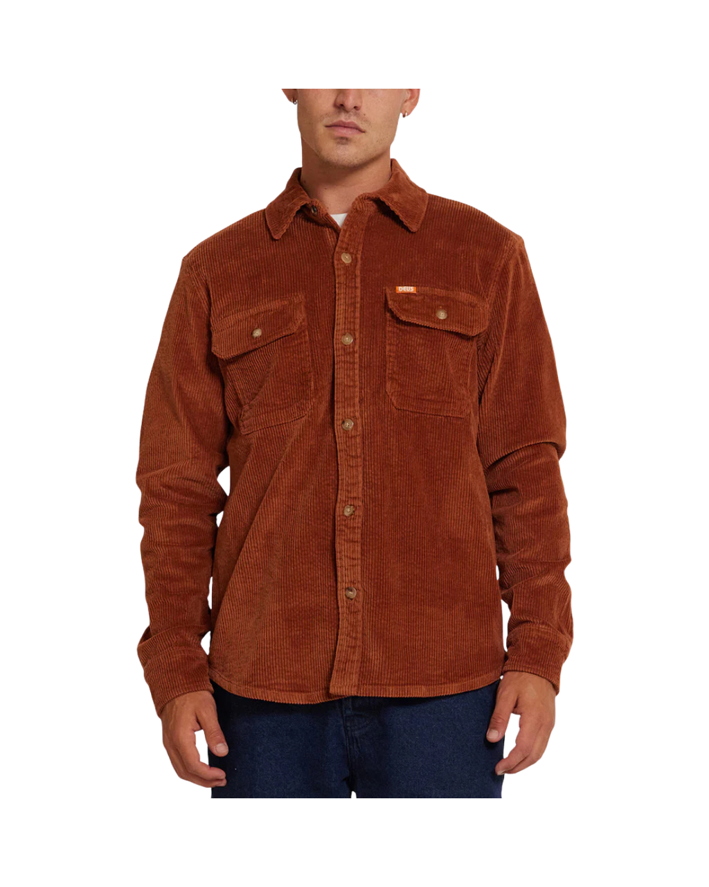 Camicia DEUS EX MACHINA Vacay Cord  Clay