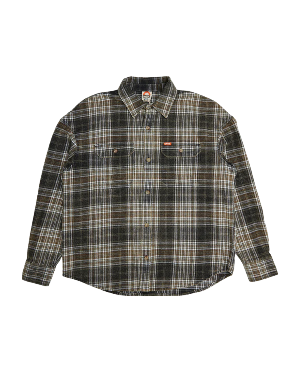 Camicia DEUS EX MACHINA Vacay Check  Grey Check